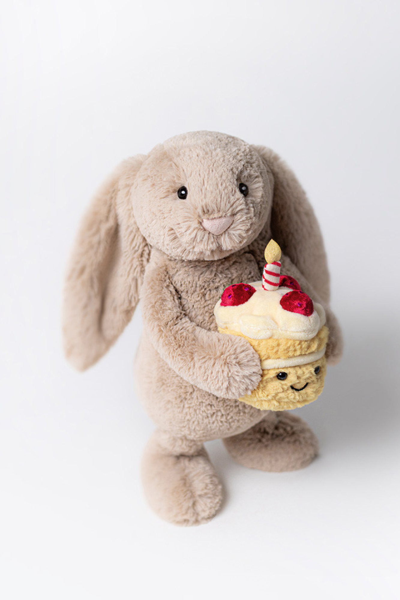 Personalisable Jellycat Bashful Beige Bunny Birthday