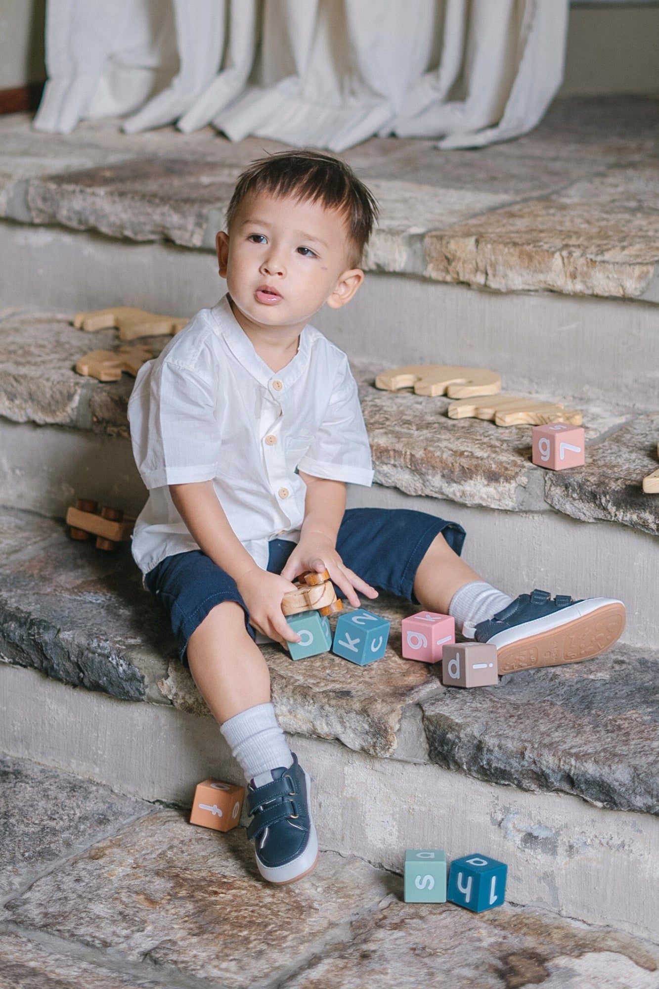 Olishooz Sneakers Oliver - Navy