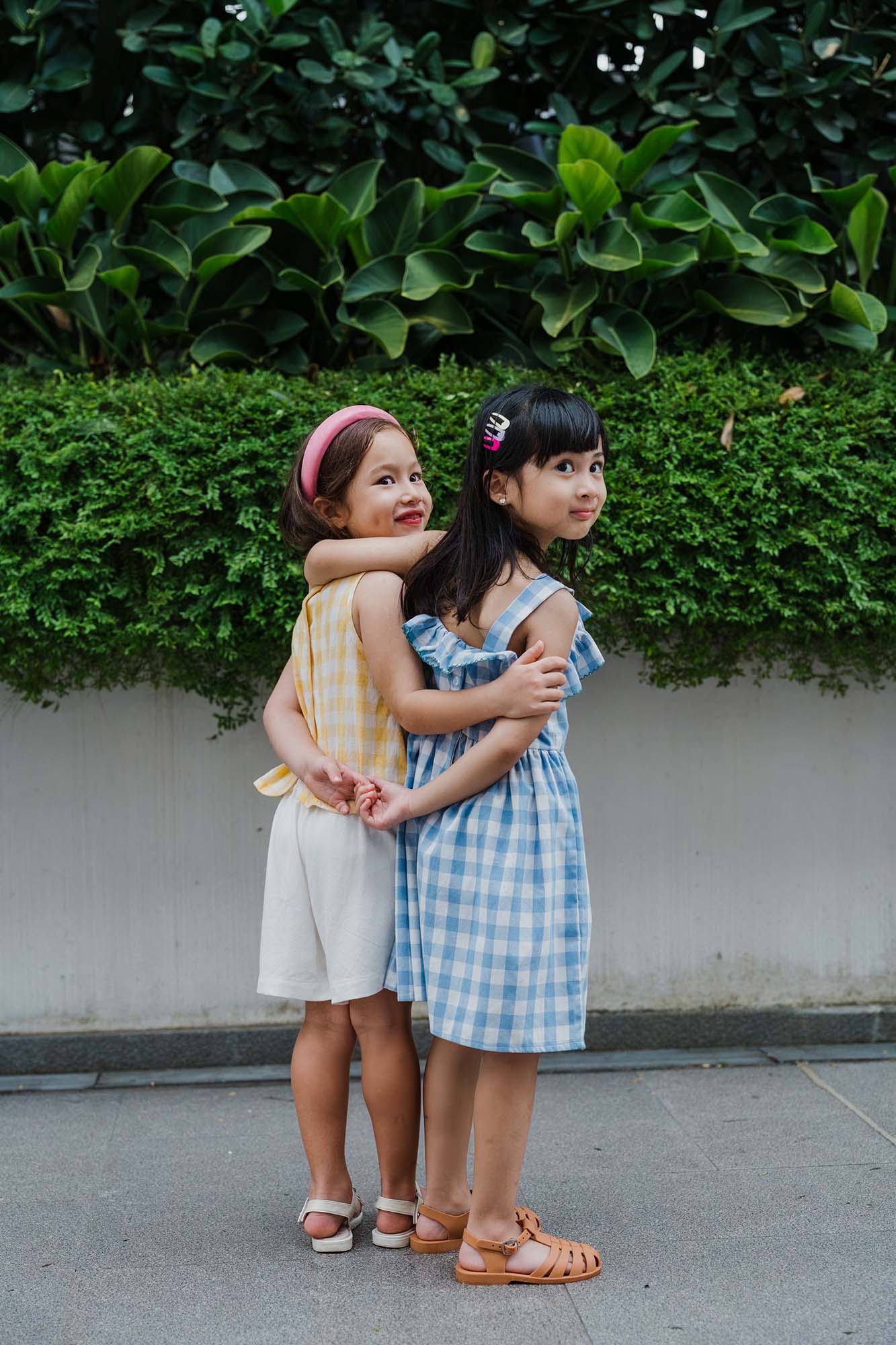 Blue Check Kelly Dress