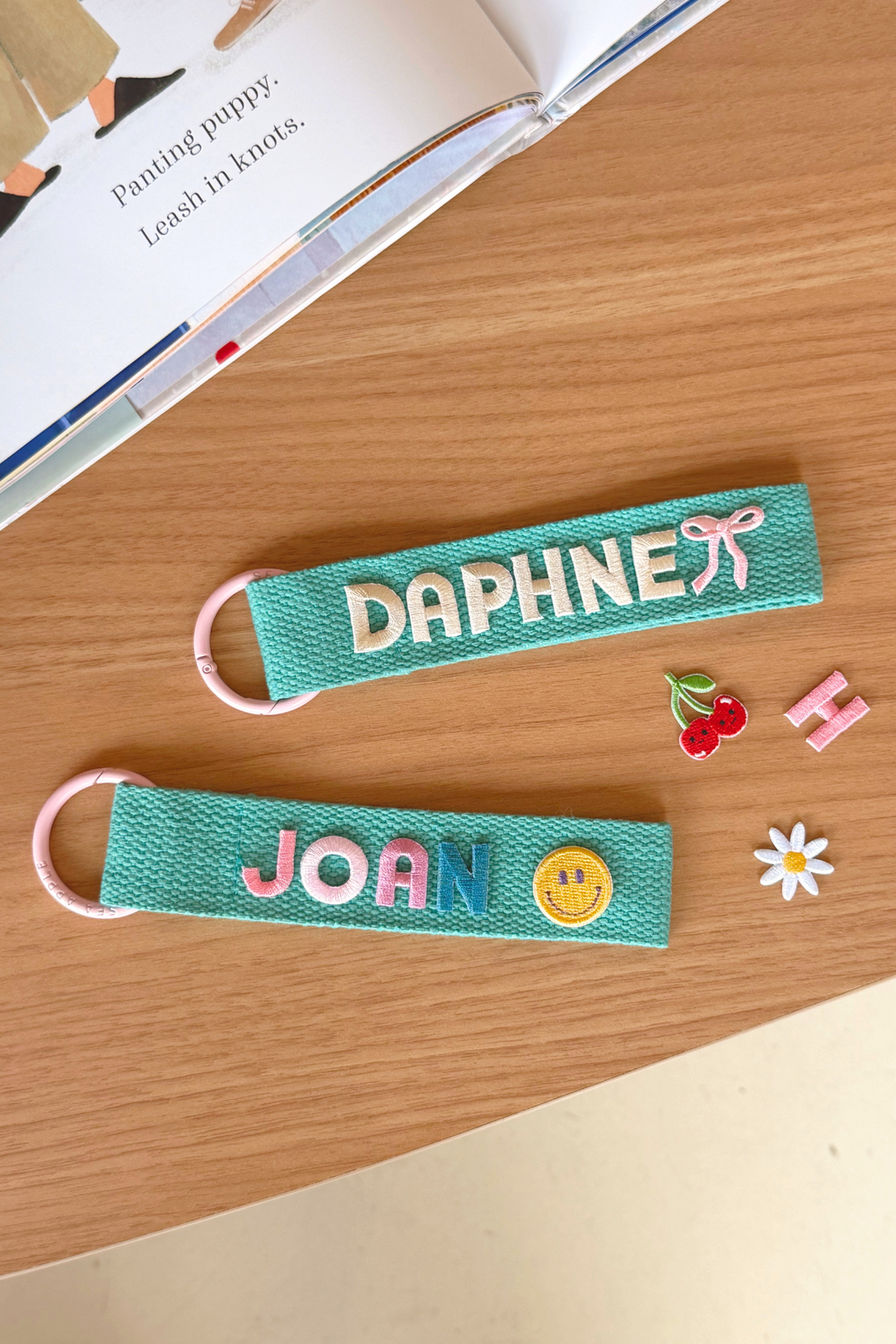 Personalisable Turquoise Name Tag