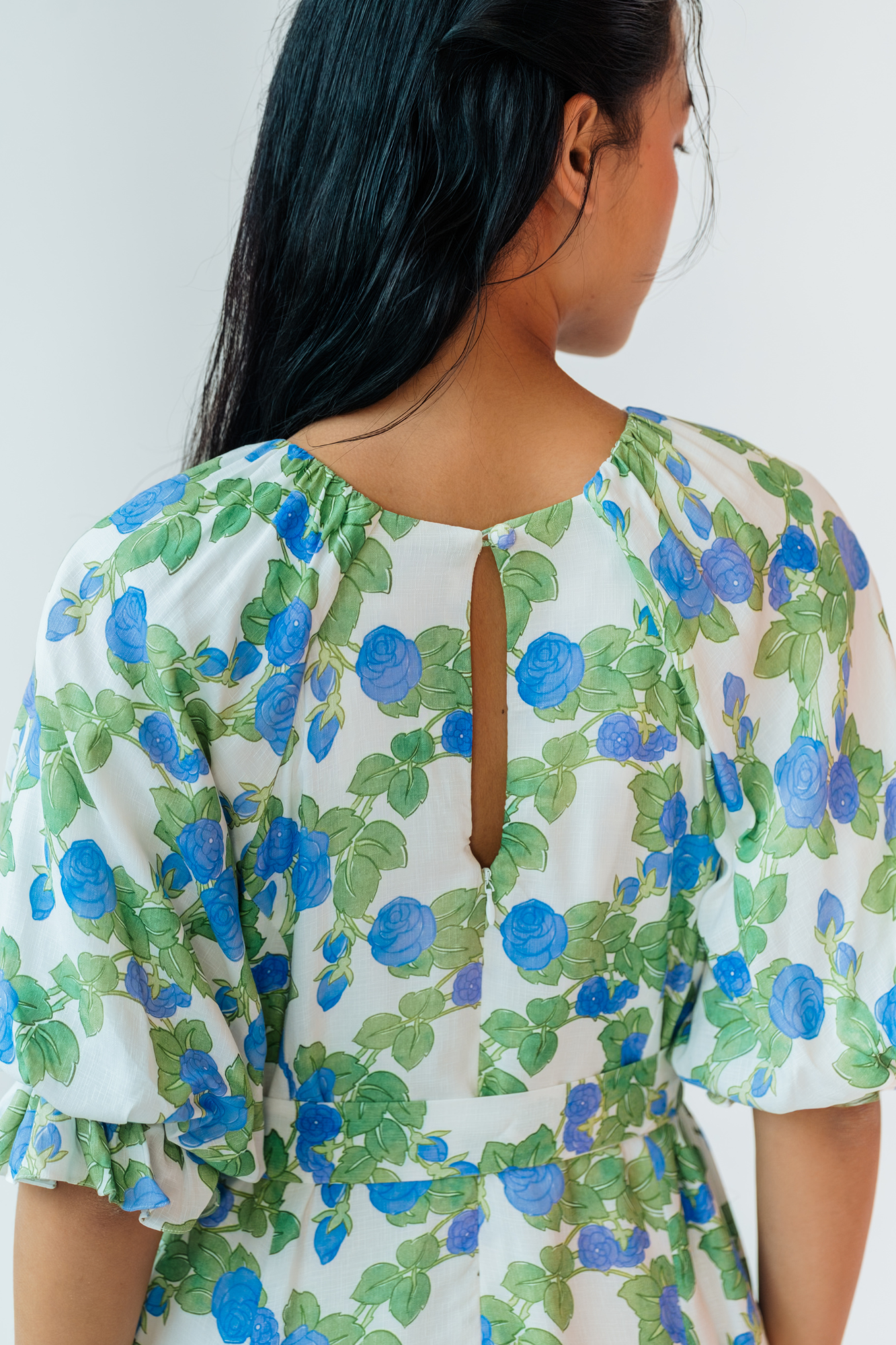 Agean Rose Relaxed Mini Dress