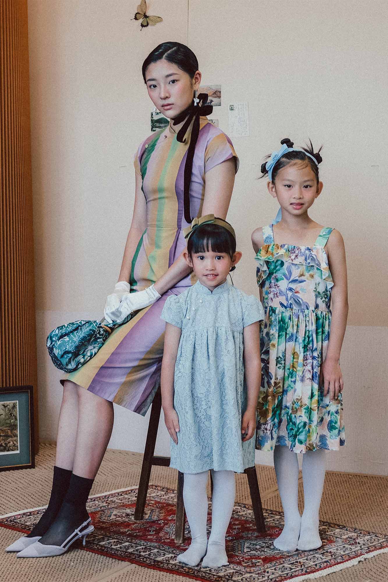 Lilac Jade Lace Emma Cheongsam