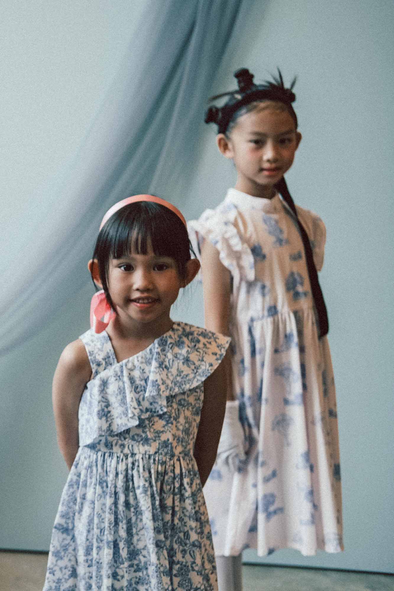 Blue Porcelain Juno Dress