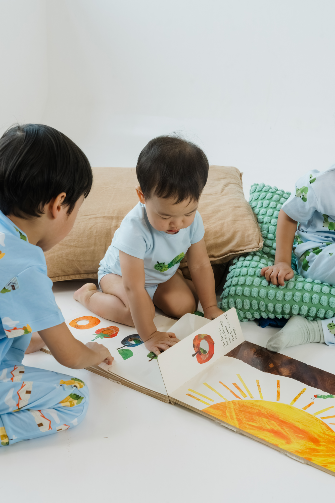 Fuzzy Caterpillar Onesie
