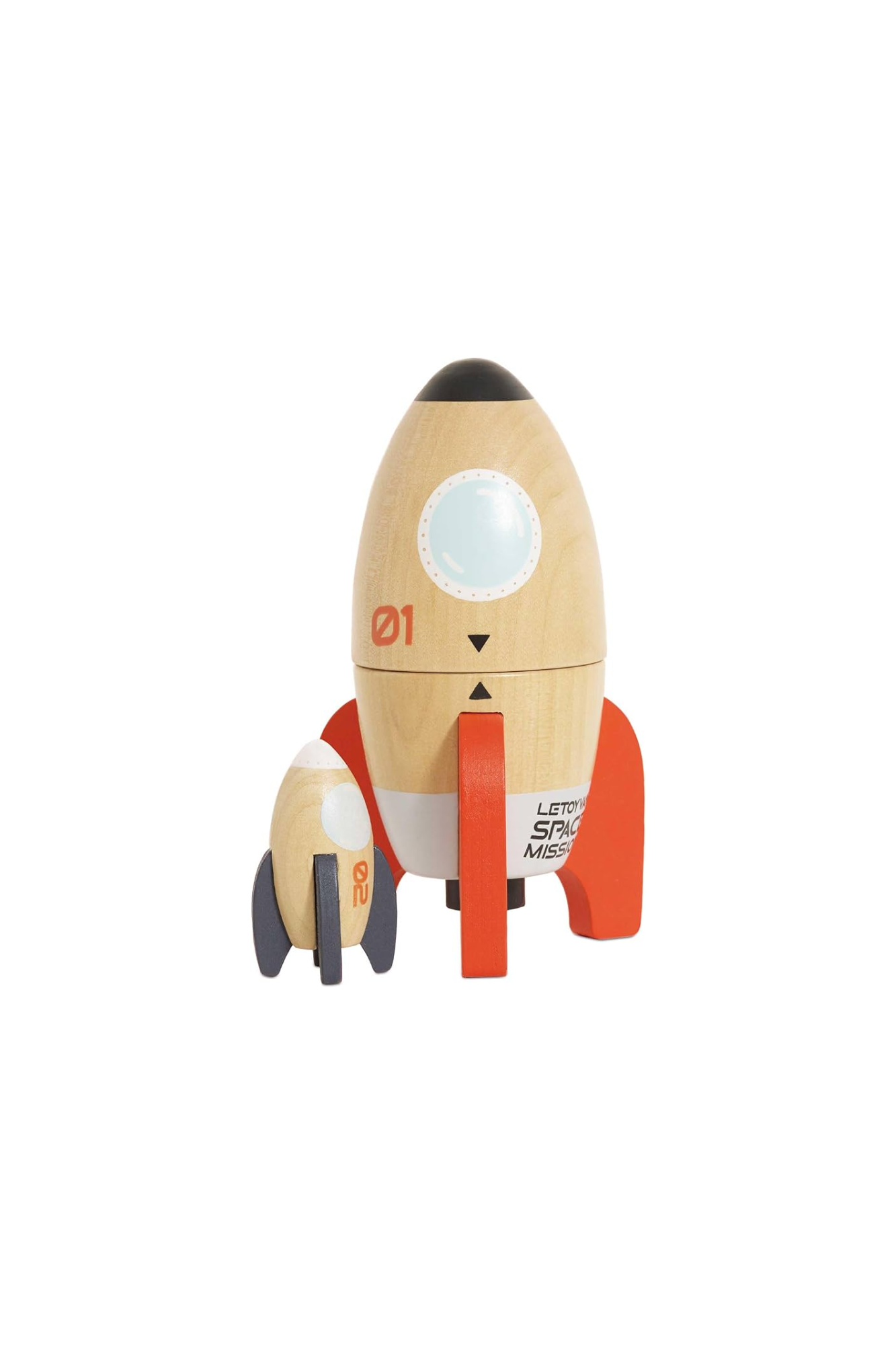 Le Toy Van Magnetic Space Rocket Duo