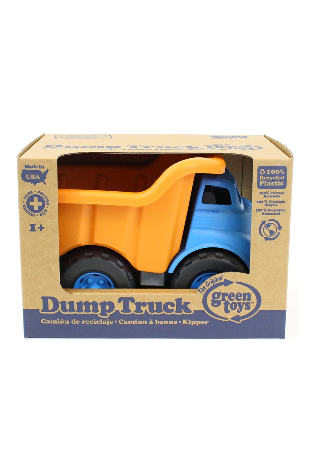 GREEN TOYS DUMP TRUCK BLUE