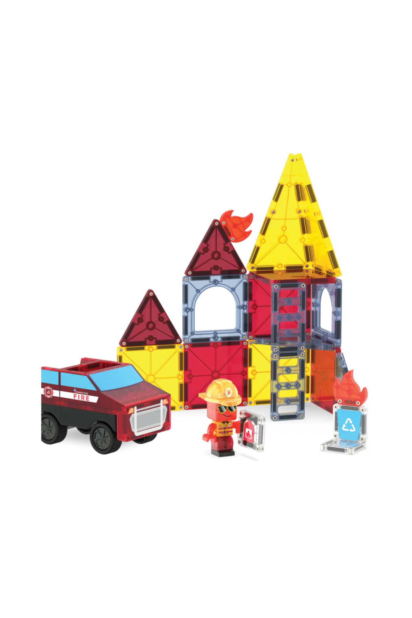 MAGNA-TILES Fire Rescue