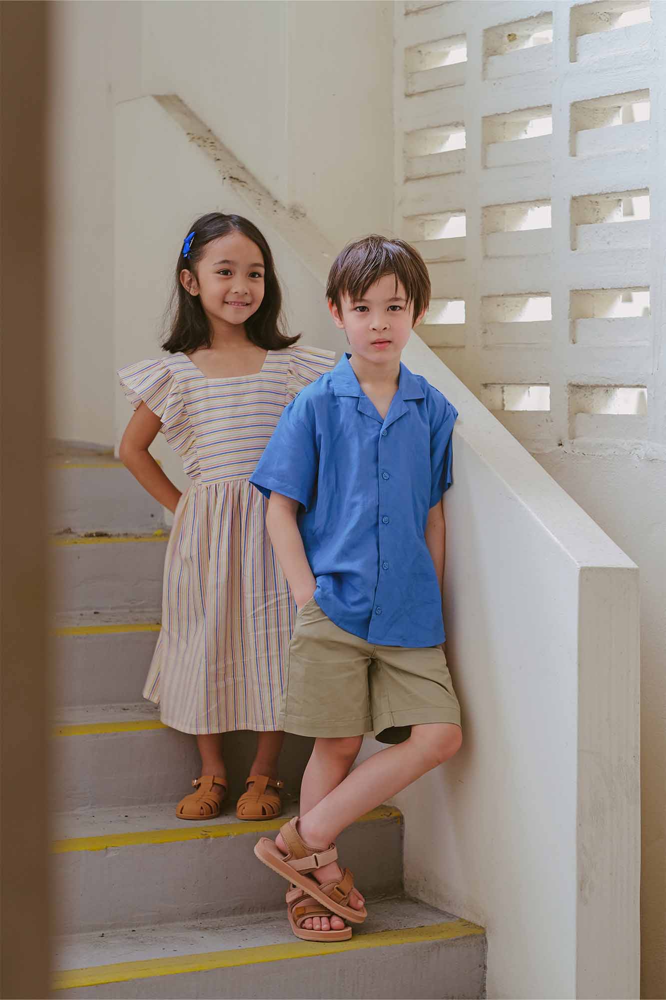 Rainbow Stripe Lynnette Dress