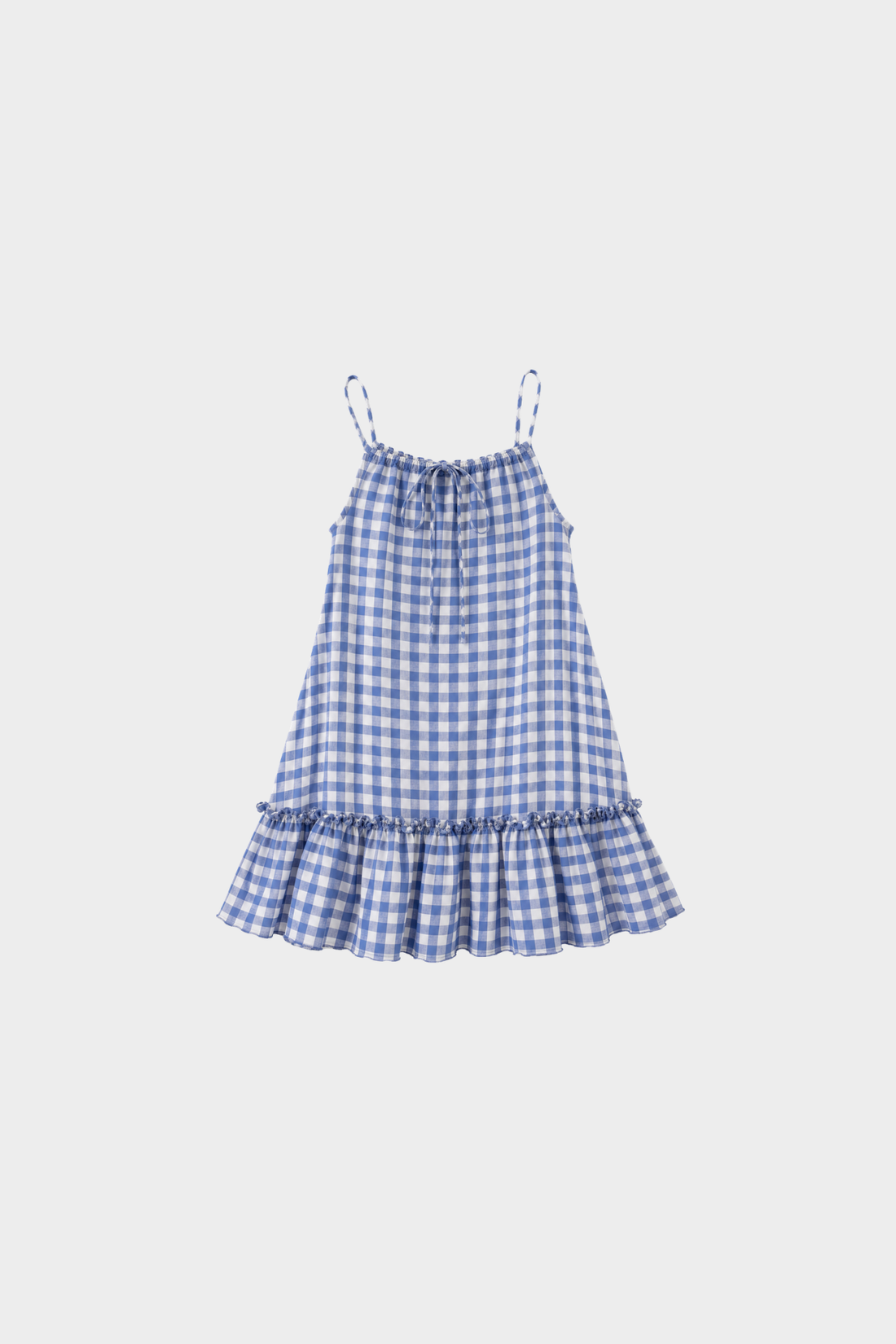 Blue Plaid Luna Dress