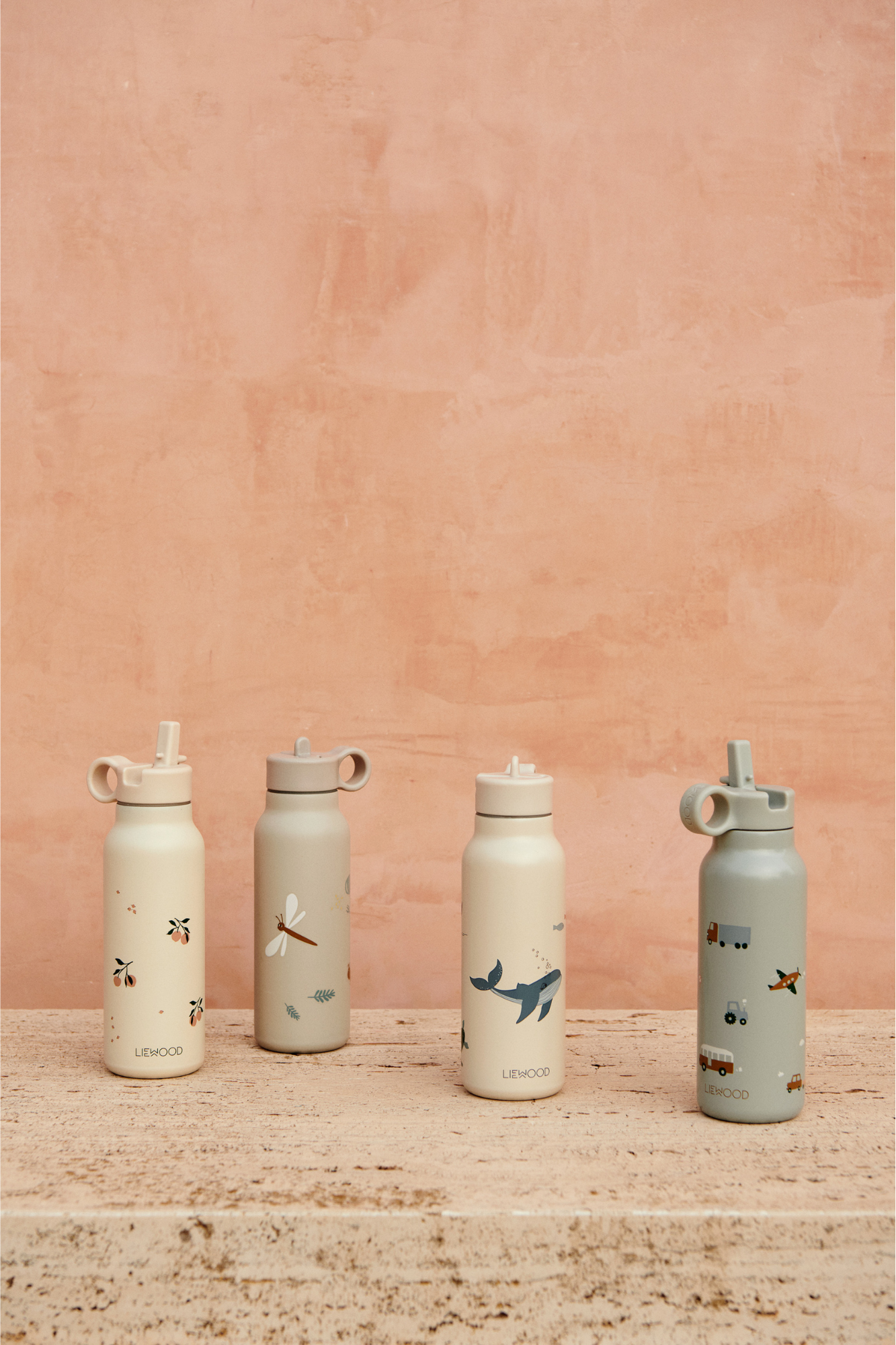 Liewood Sea Creature/Sandy Water Bottle