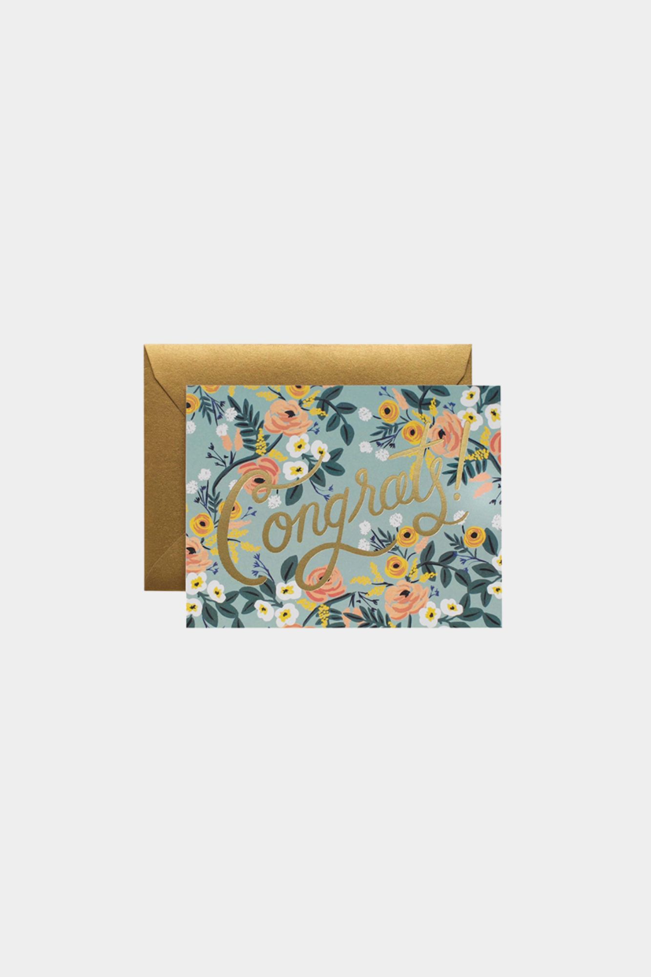 Blue Meadow Congrats Card