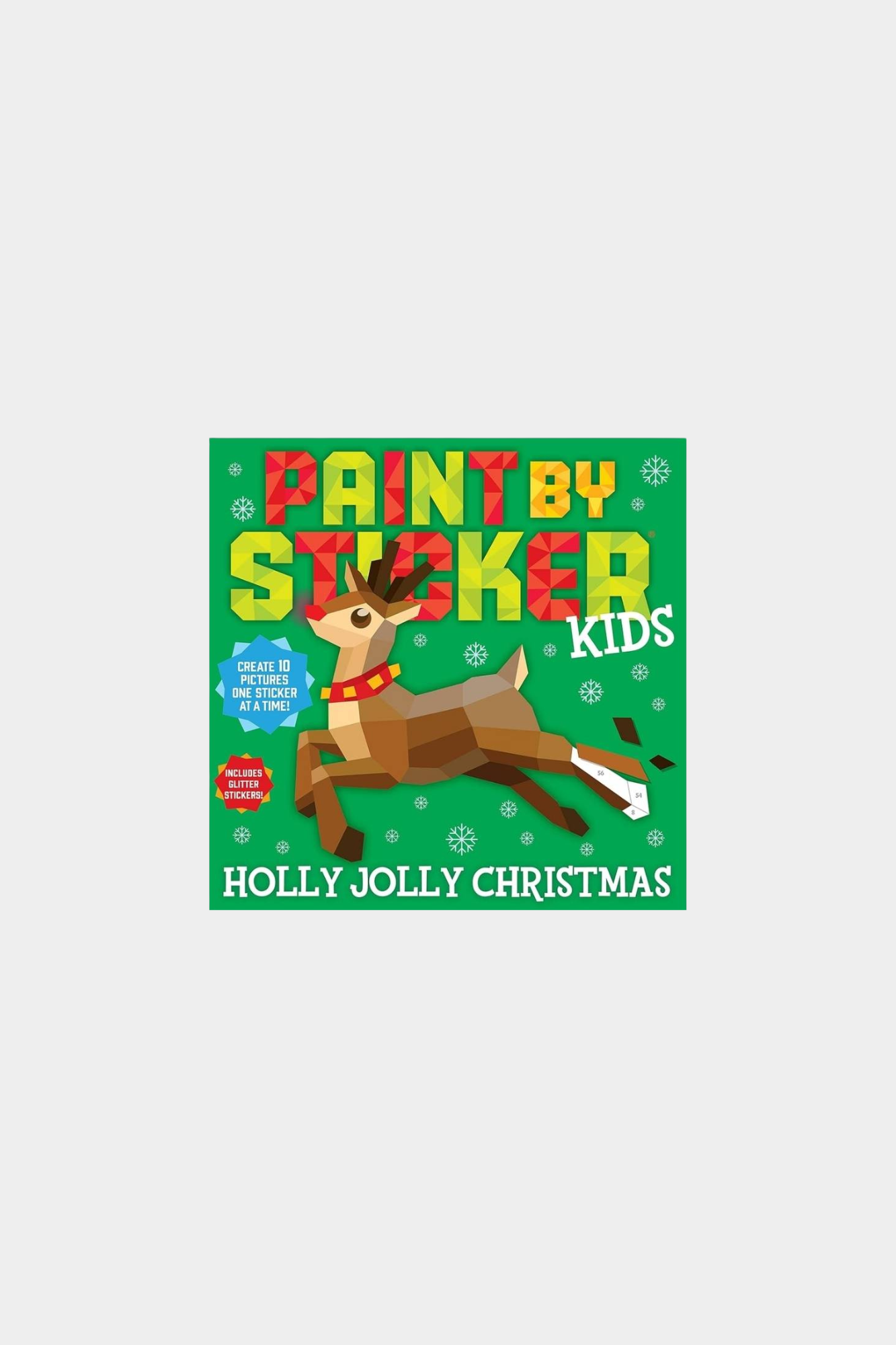 Paint By Sticker Kids : Holly Jolly Christmas