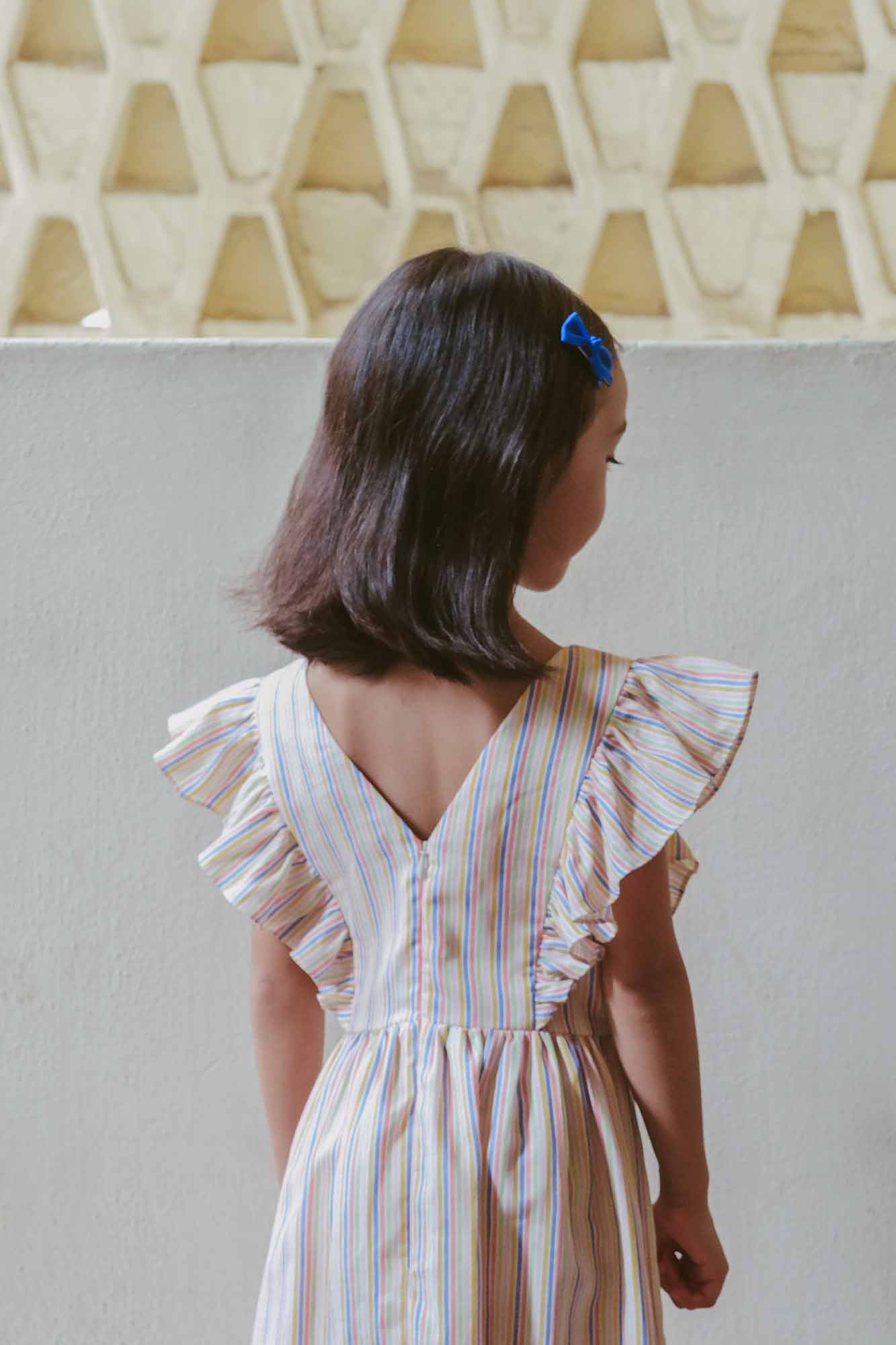 Rainbow Stripe Lynnette Dress