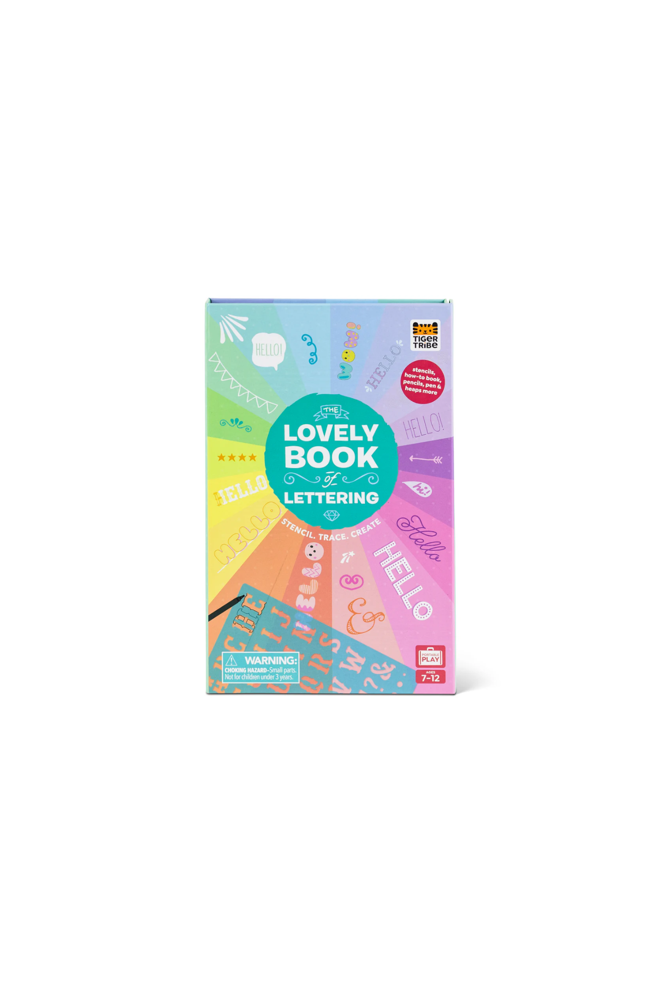 TIGER TRIBE THE LOVELY BOOK OF LETTERING