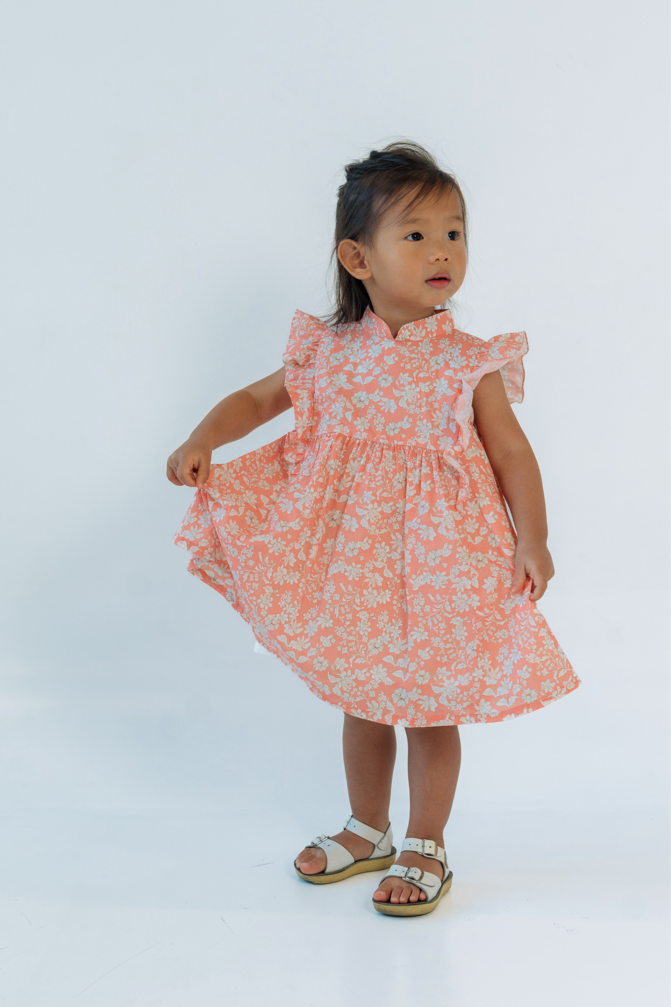 Rose Quartz Stella Baby Cheongsam