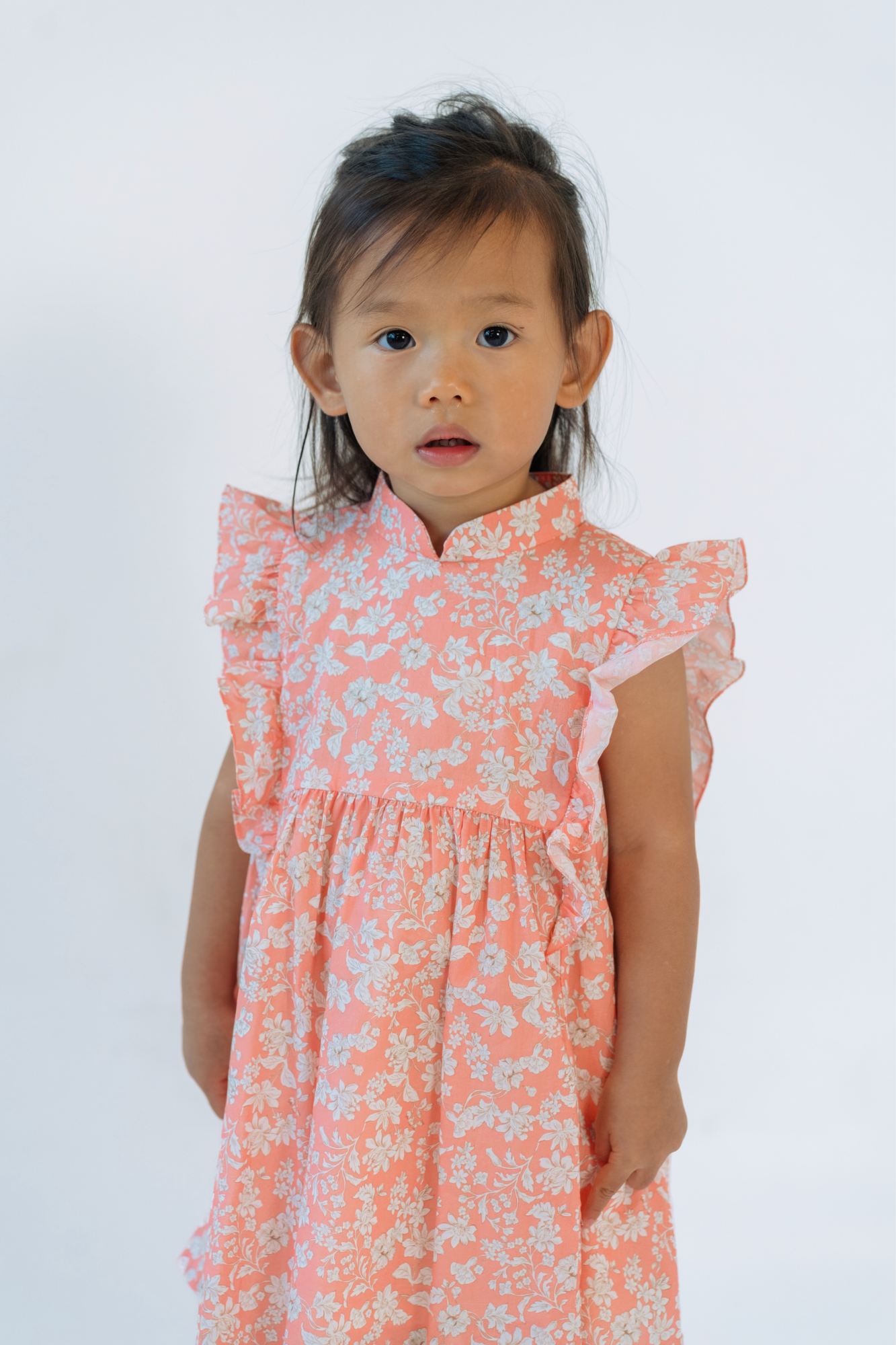 Rose Quartz Stella Baby Cheongsam