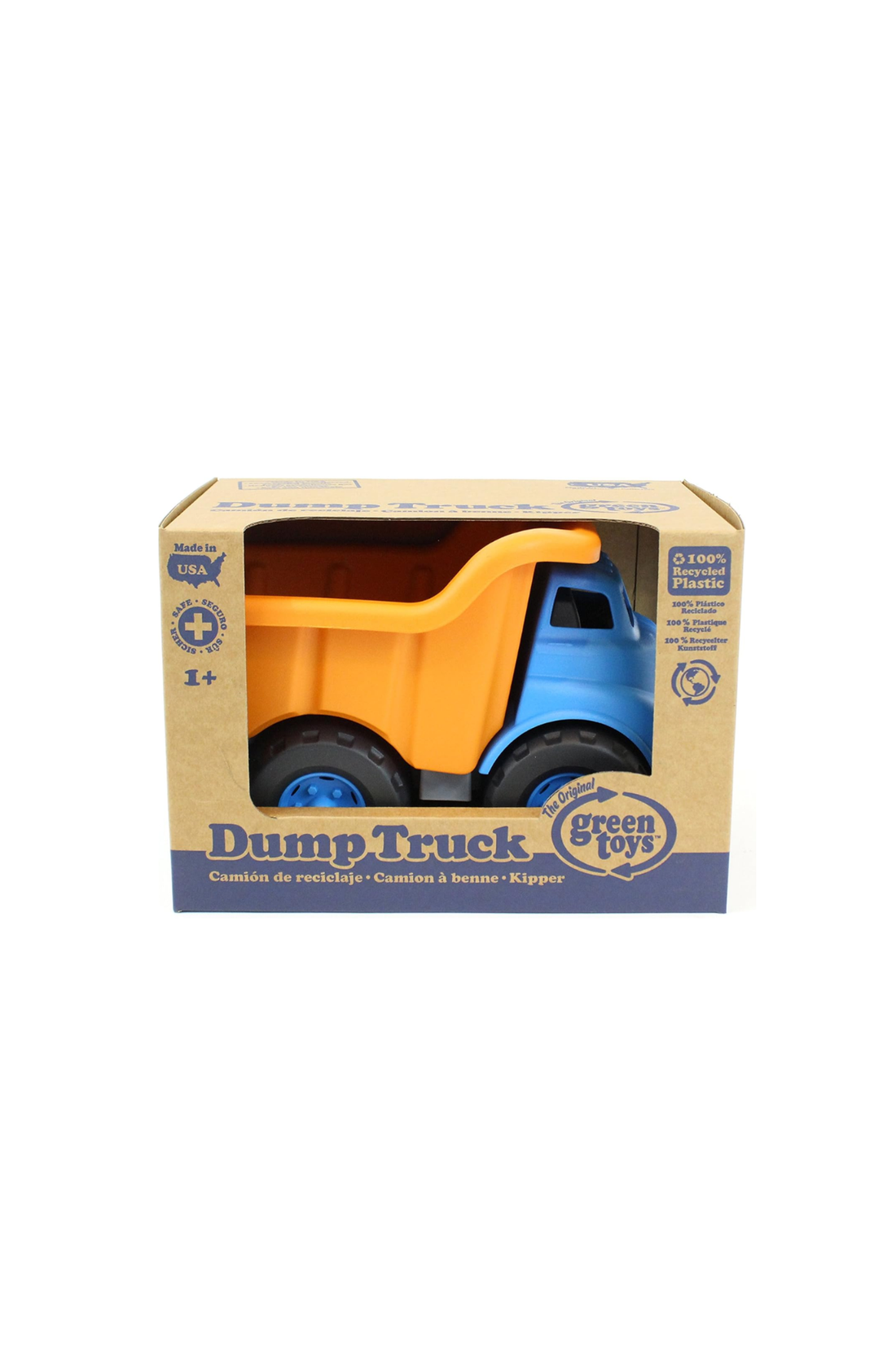 GREEN TOYS DUMP TRUCK BLUE