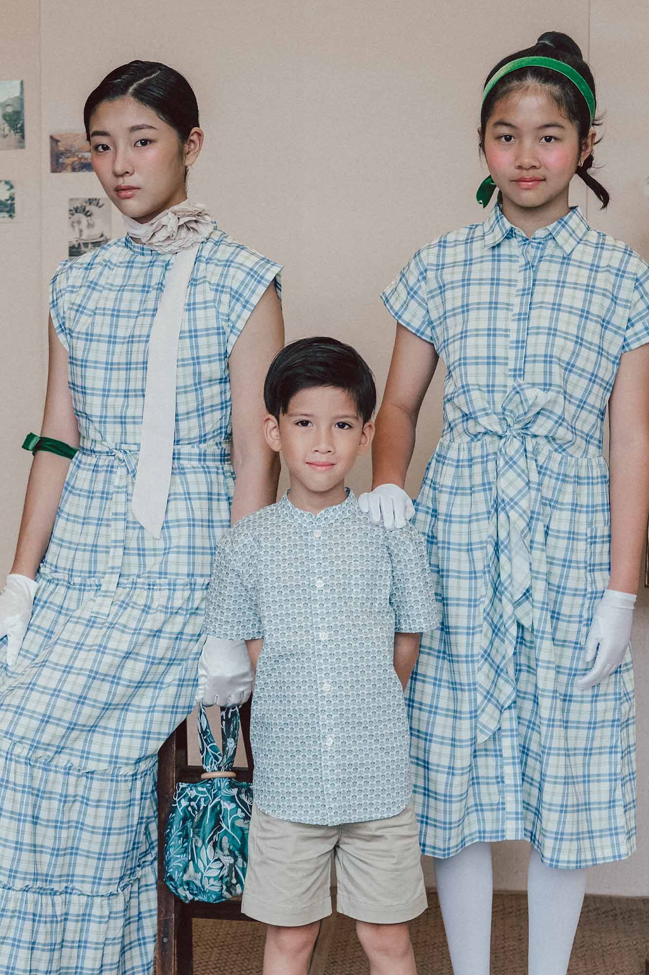 Tulip Row Mandarin Shirt