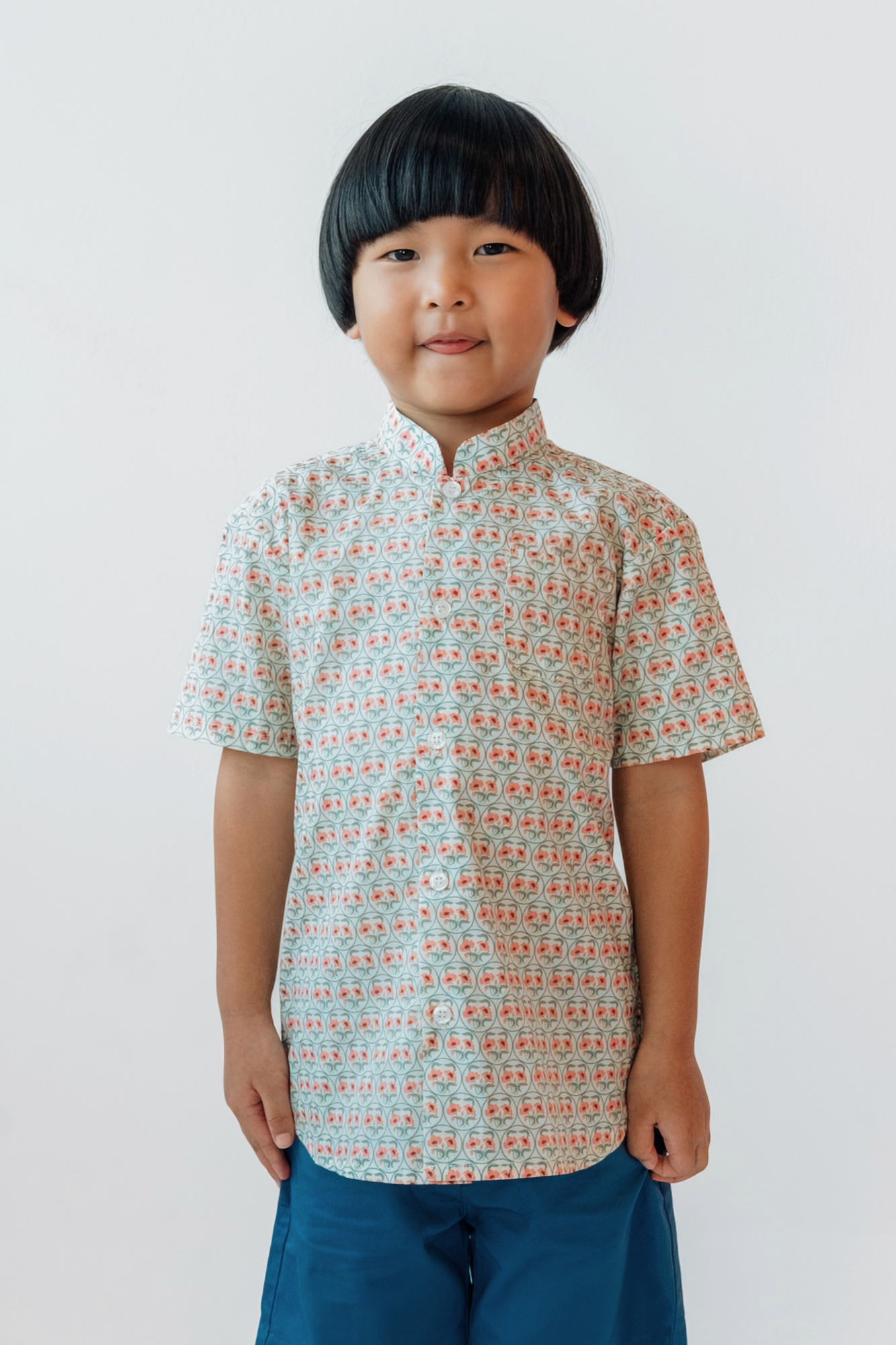 Jadeite Mandarin Shirt