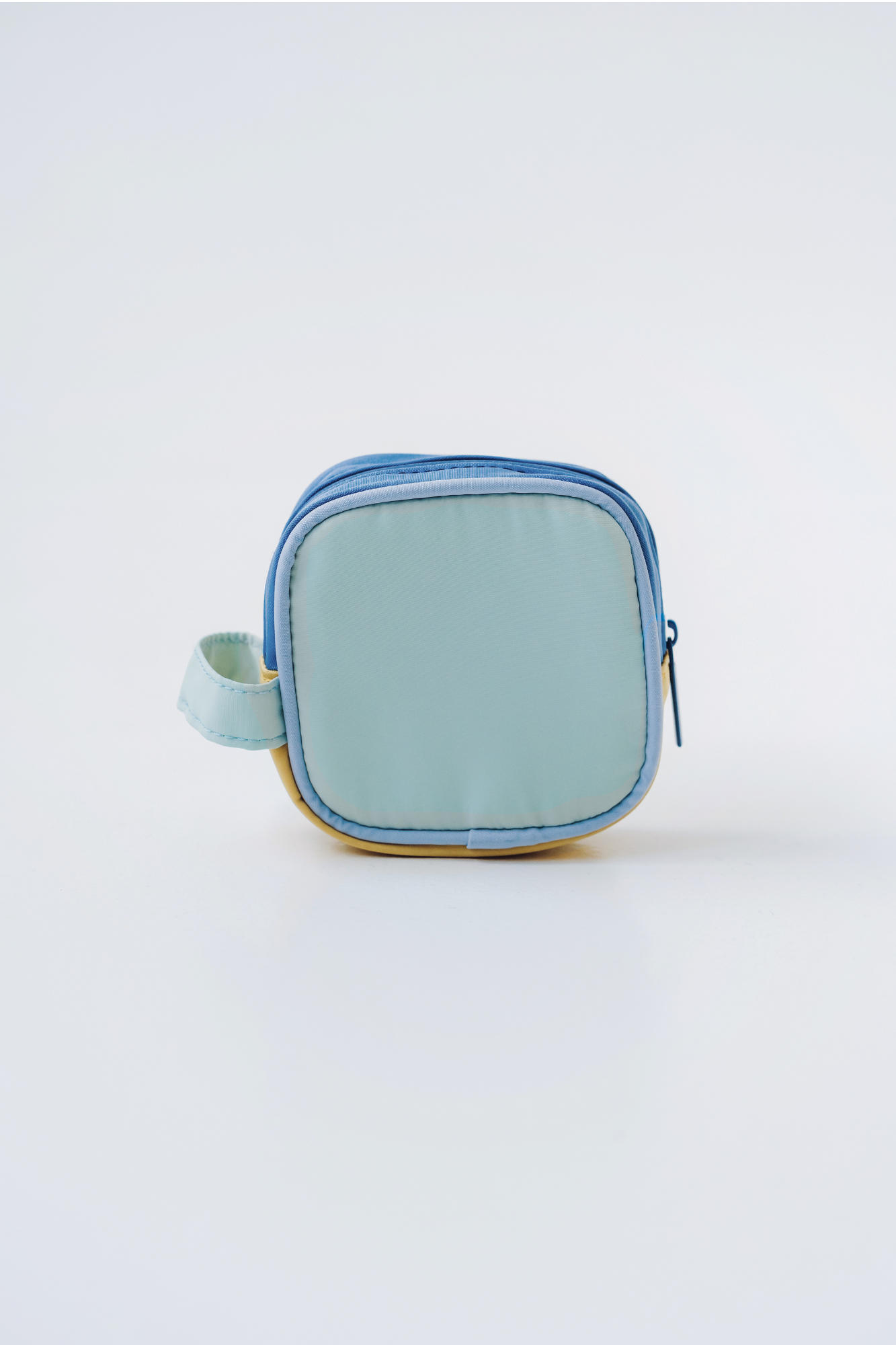 Personalisable Cobalt Stripe Block Pouch