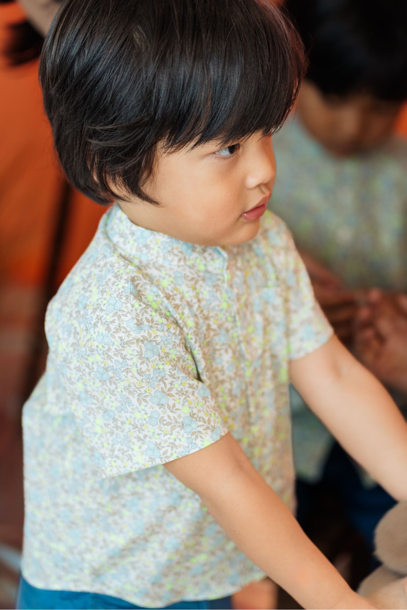 Limestone Mandarin Shirt