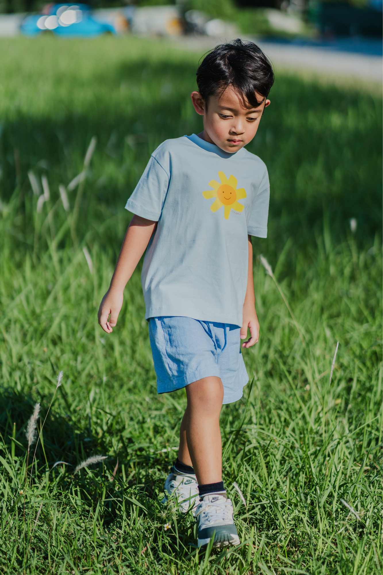Sunshine Sky Oversized Tee