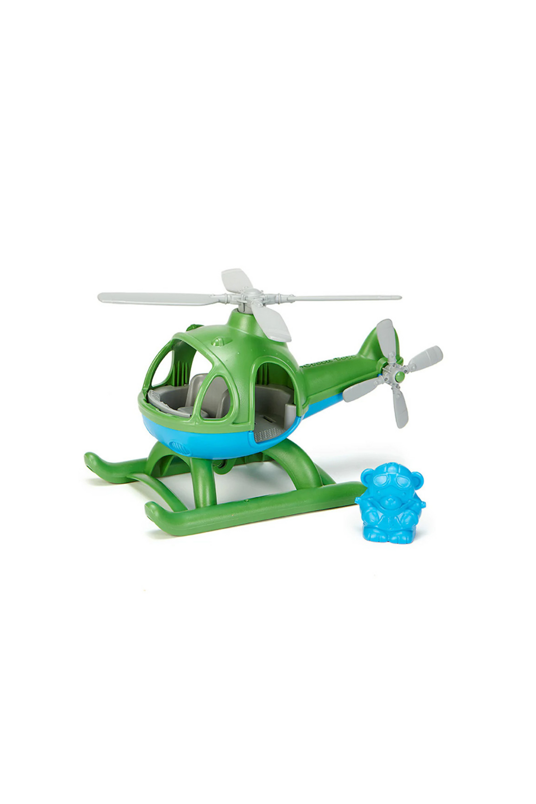 GREEN TOYS HELICOPTER GREEN