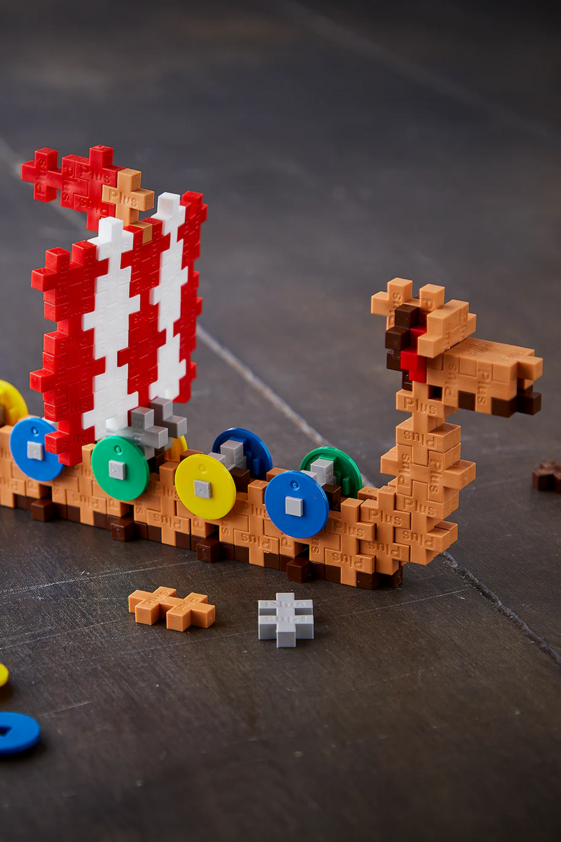 PLUS-PLUS Viking Ship - 100 pieces Tube