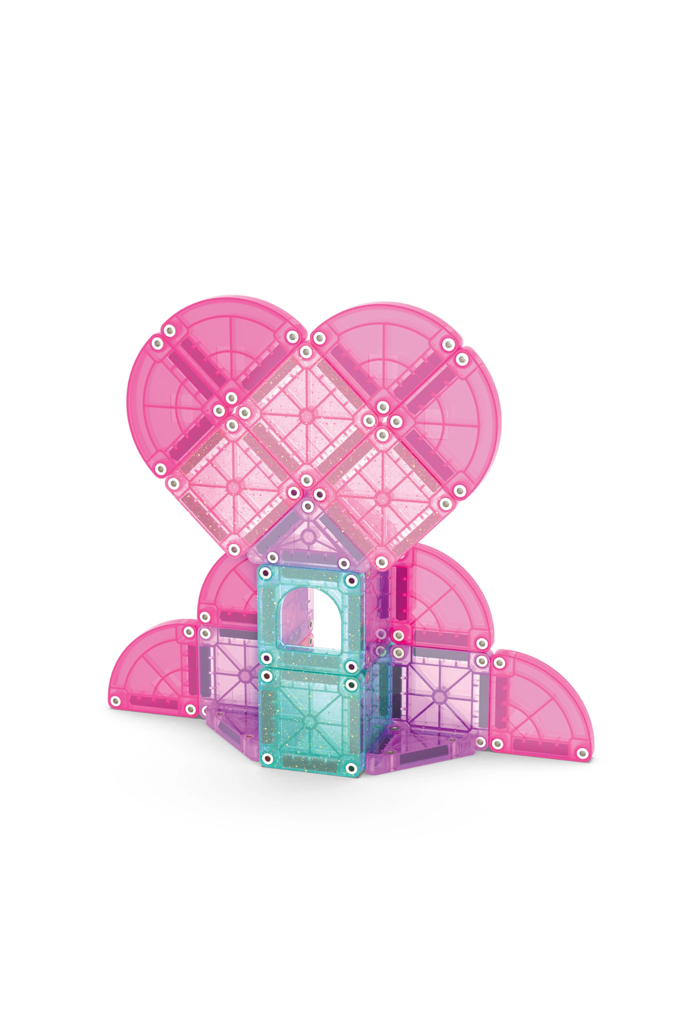 MAGNA-TILES Heart to Heart 26 pieces Travel Set