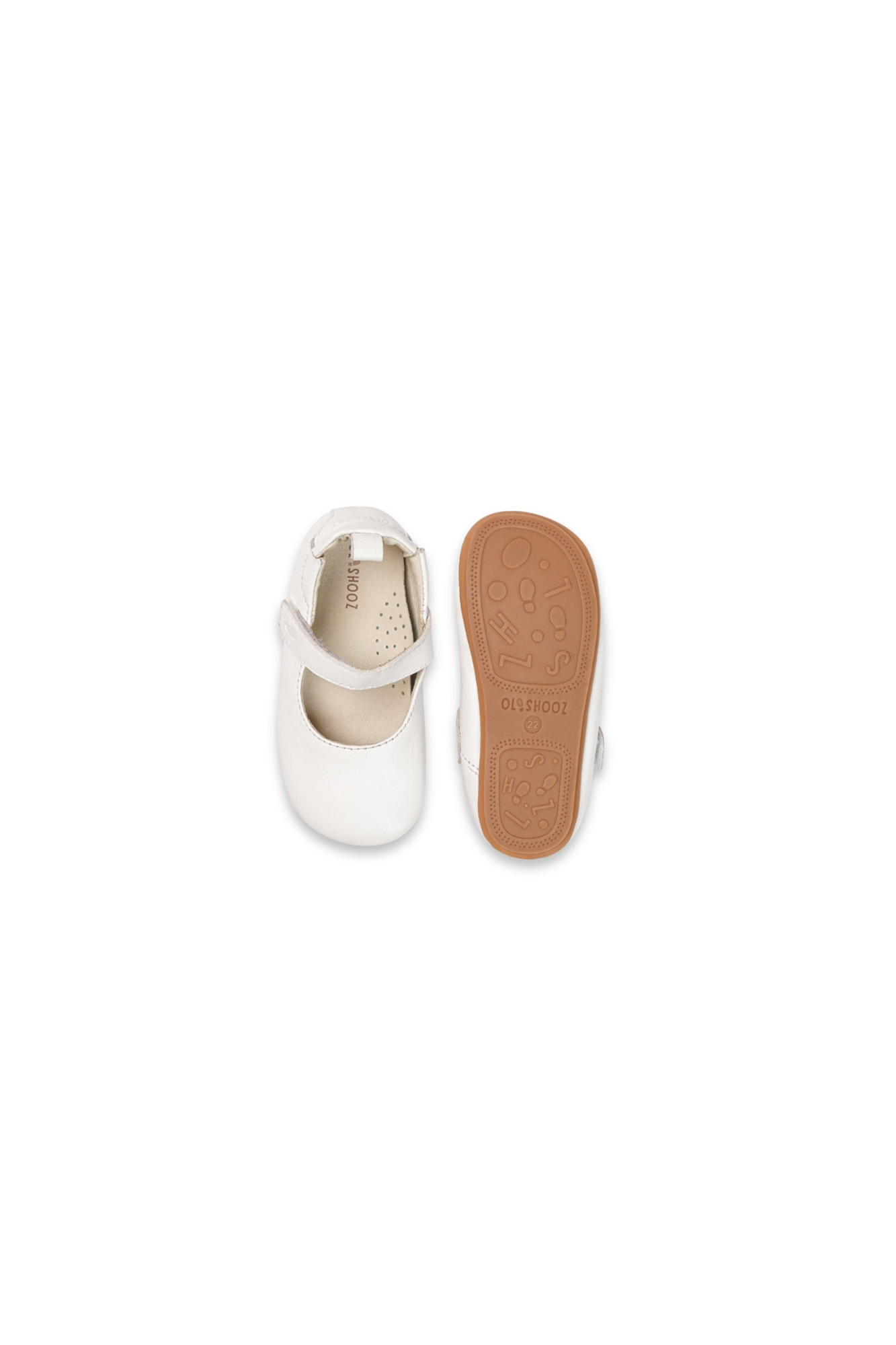 Olishooz Mary Janes Olivia - White