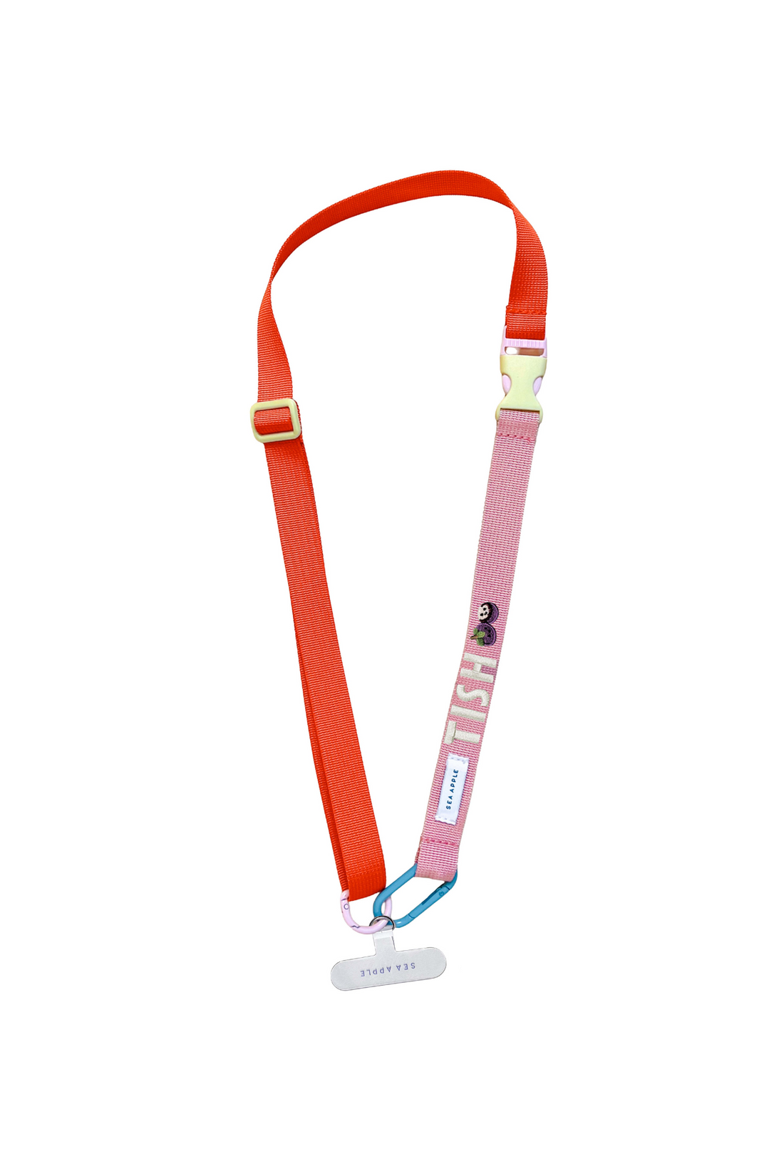 Personalisable Orange Lanyard