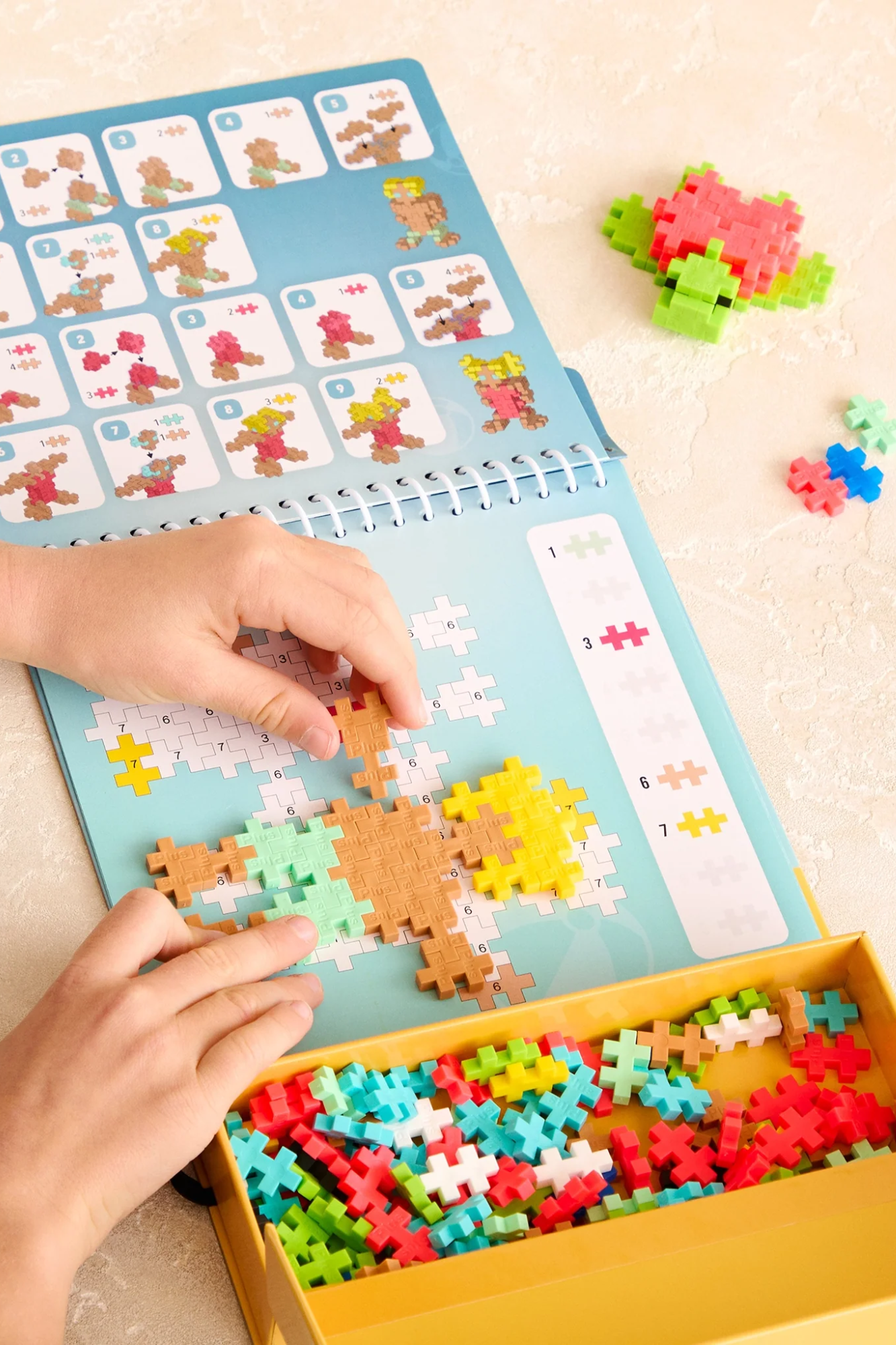 PLUS-PLUS Activity Pad - Ocean