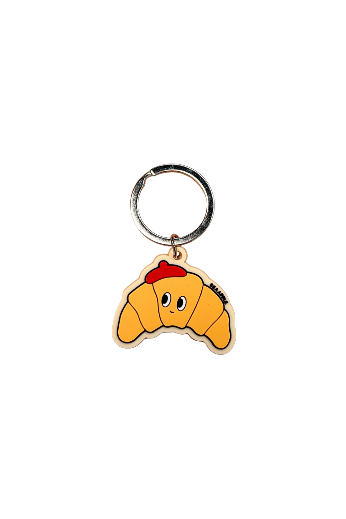 Croissant Keychain