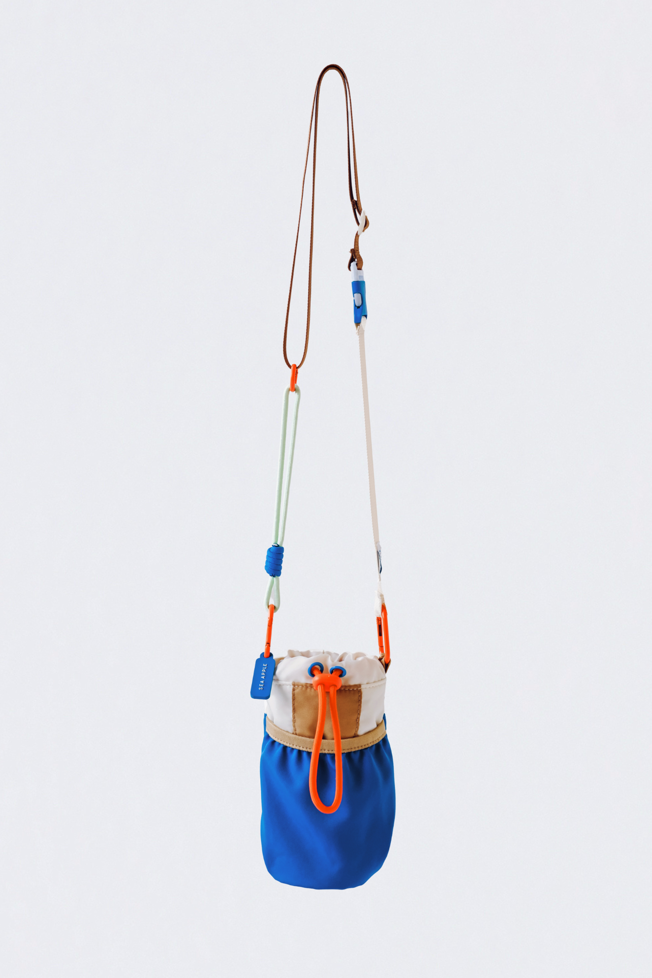 Personalisable Cobalt Bottle Bag