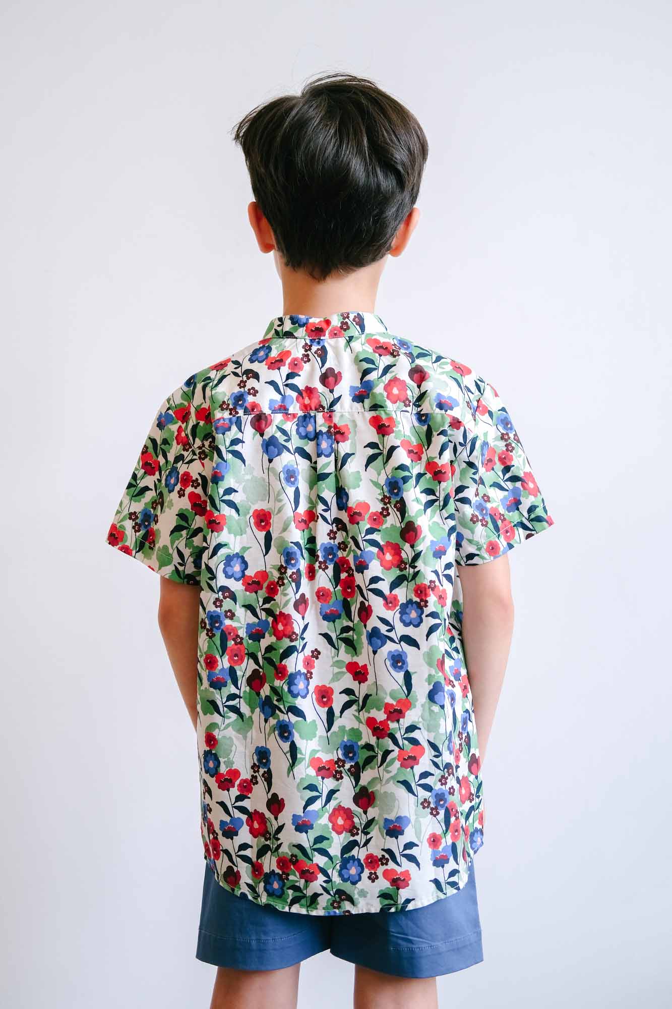 Begonias Mandarin Shirt