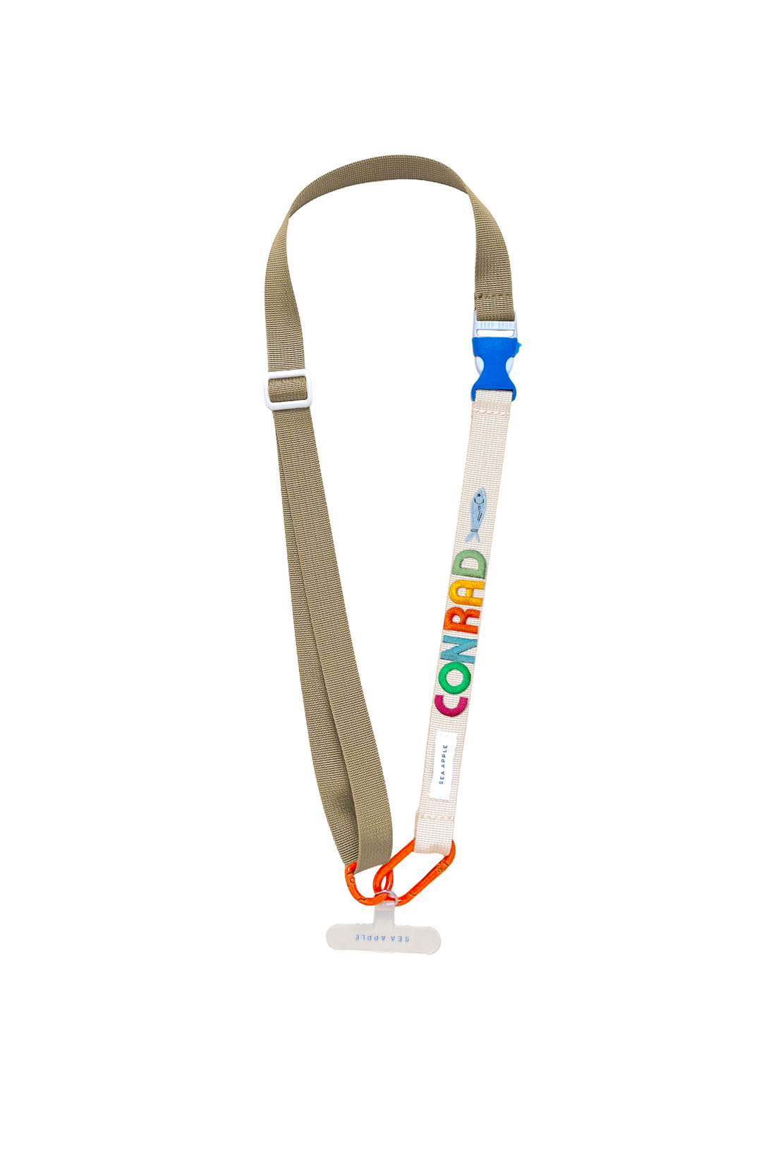 Personalisable Brown Lanyard