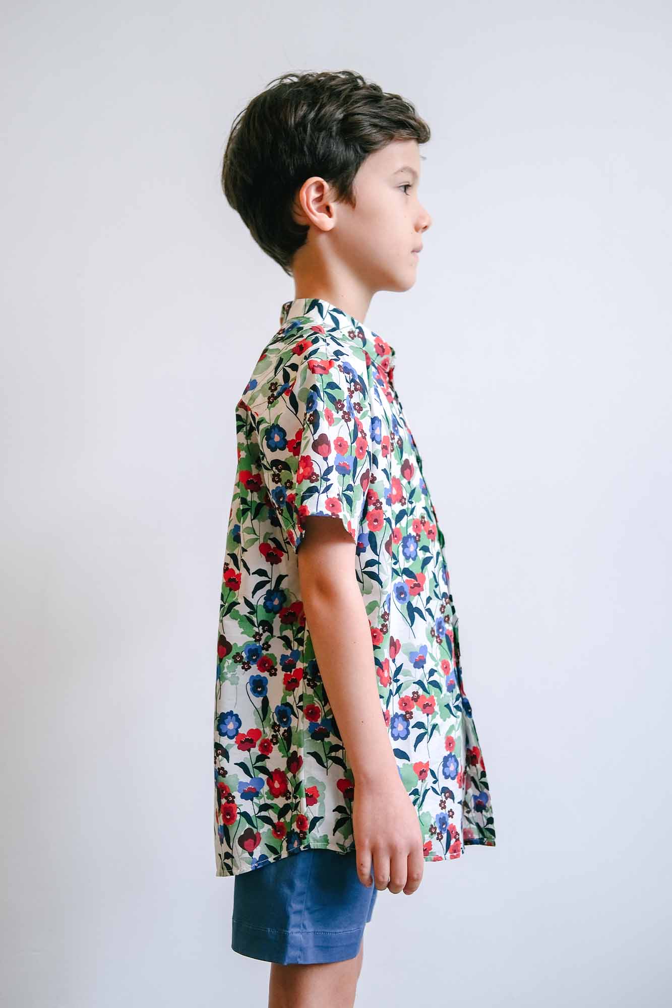 Begonias Mandarin Shirt