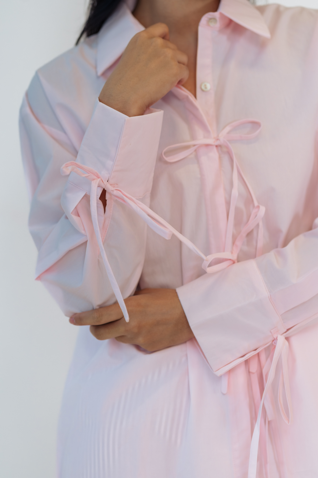 Pink Opal Oversized Shirt