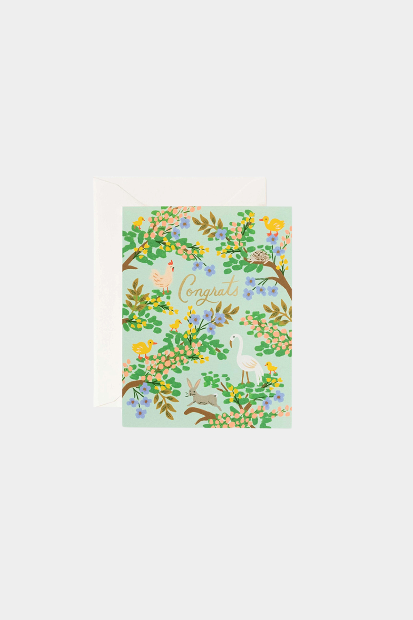 Congrats Forest Card