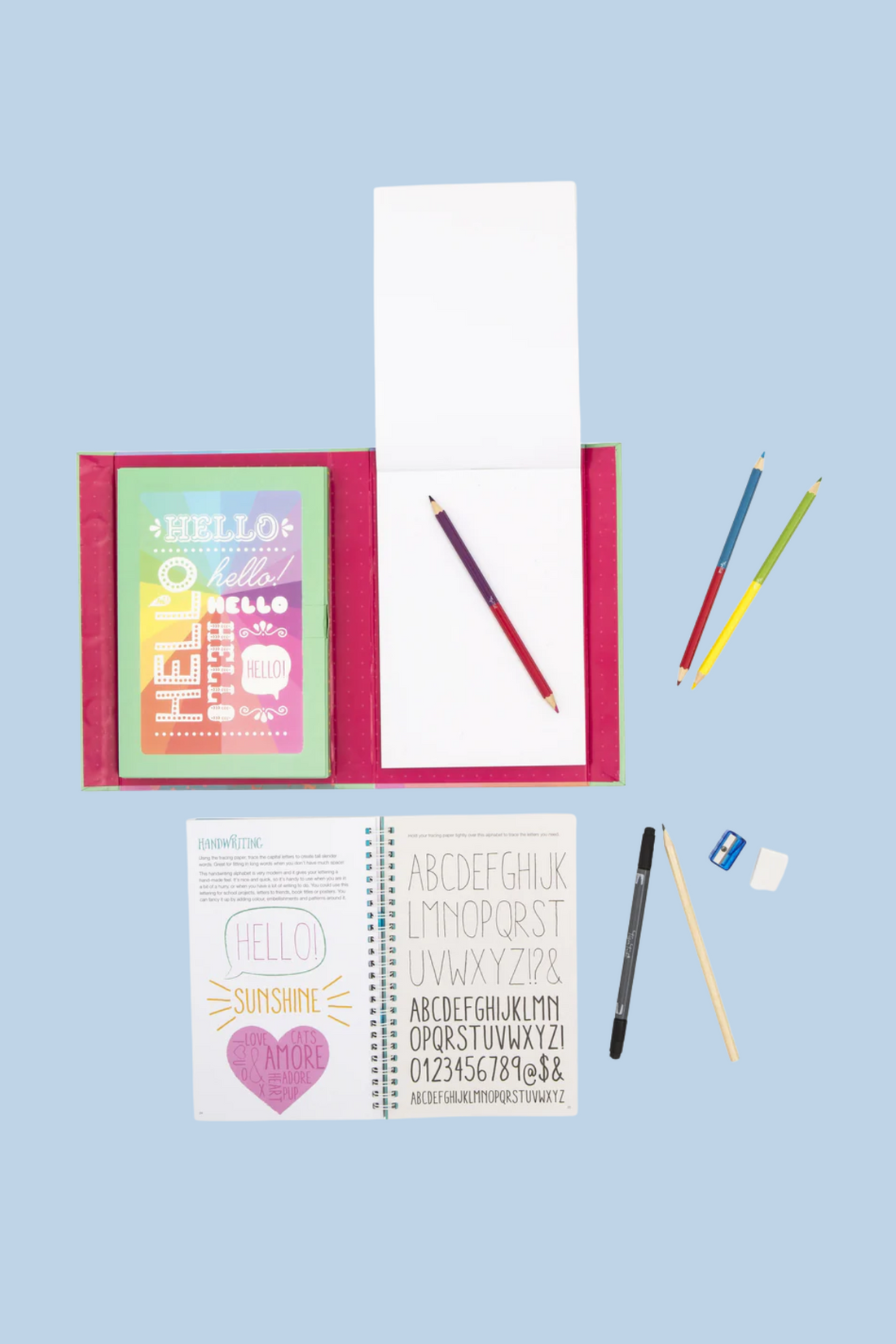 TIGER TRIBE THE LOVELY BOOK OF LETTERING