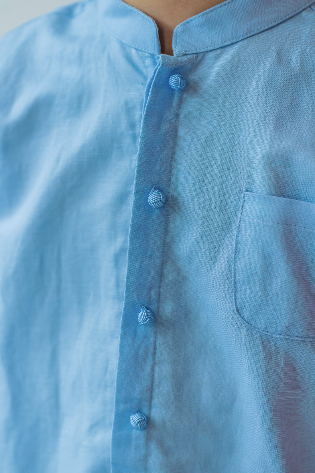 Tourmaline Mandarin Shirt