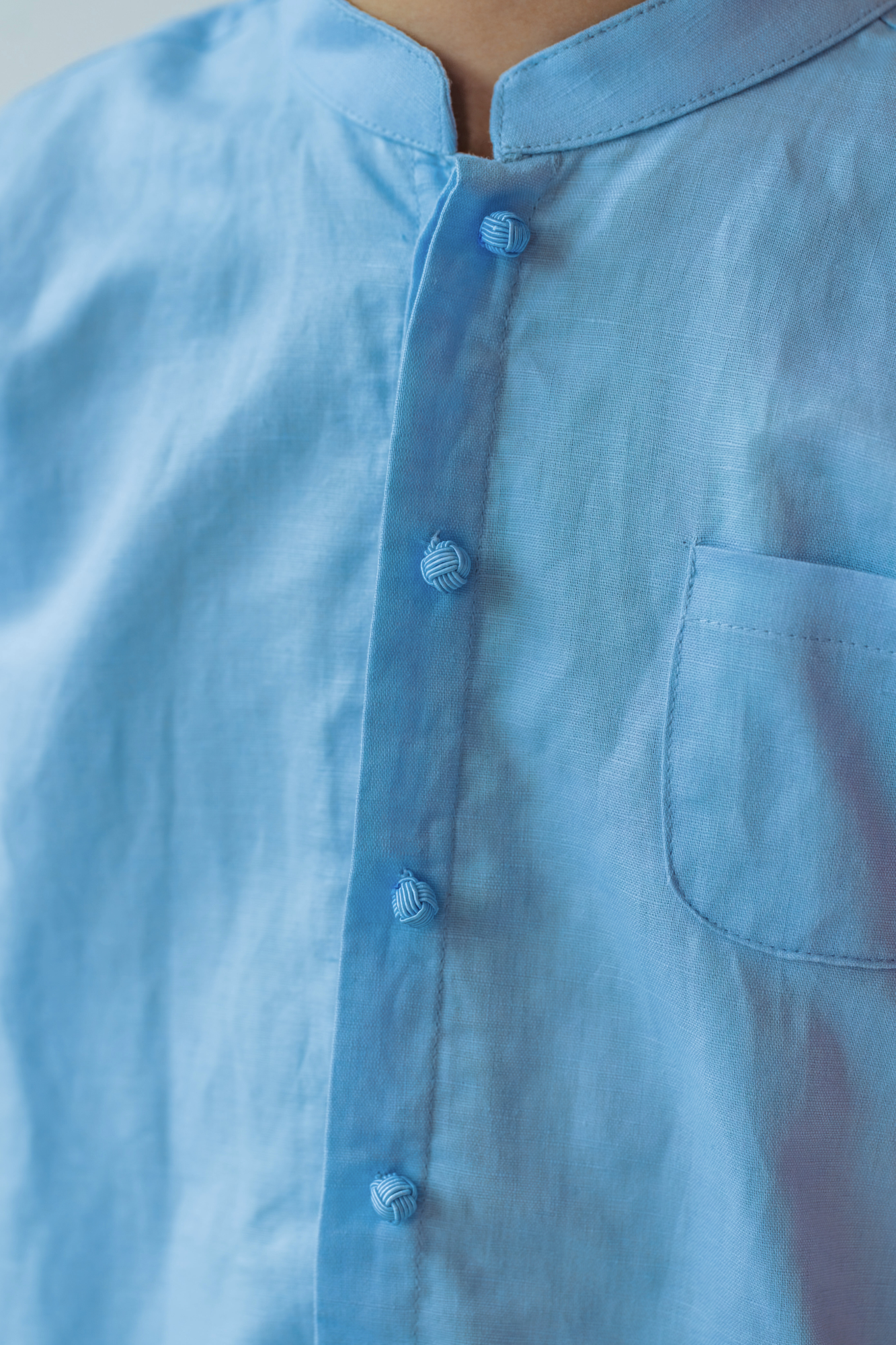 Tourmaline Mandarin Shirt