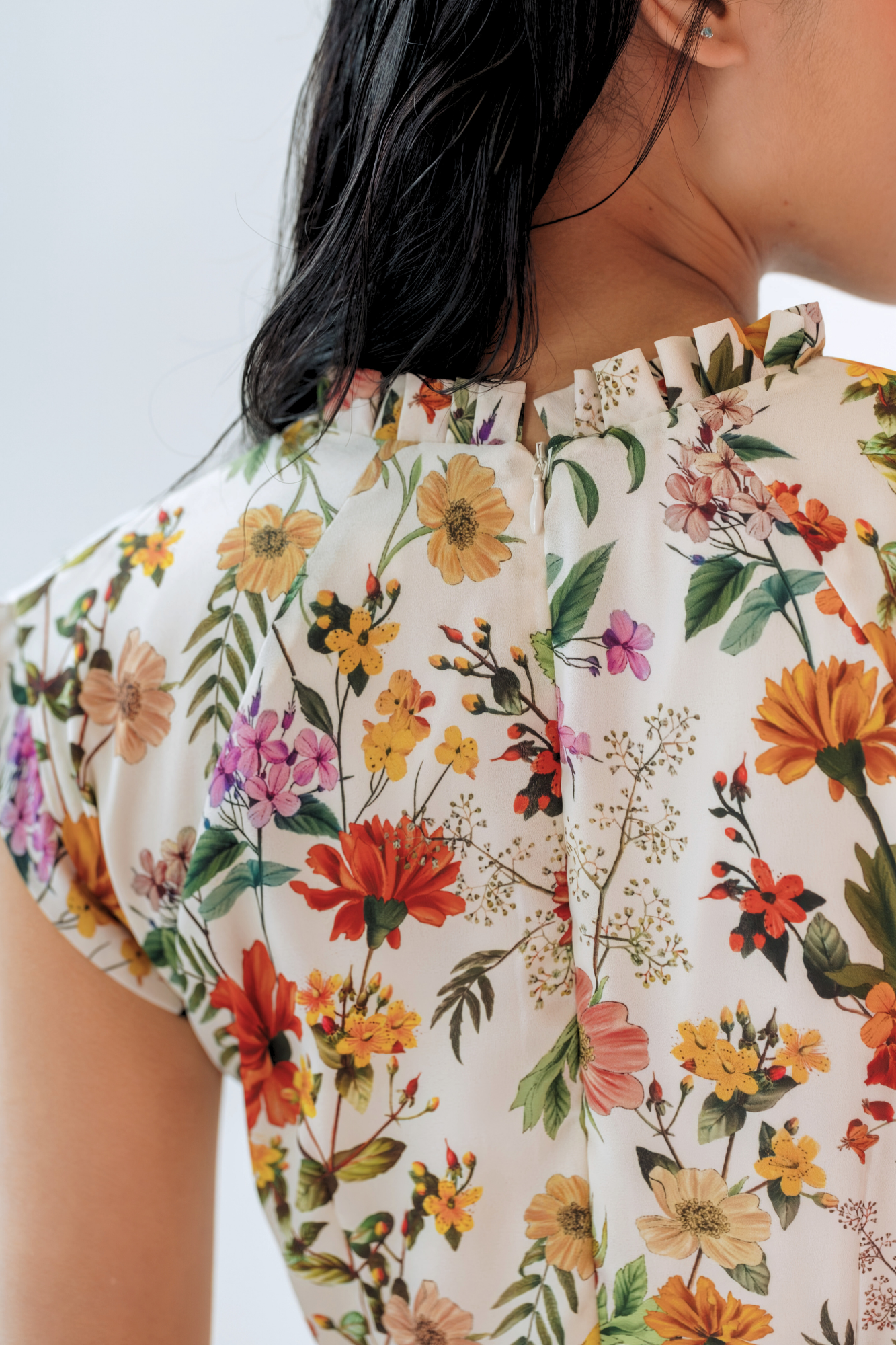 Ochre Glow Tiered Maxi Dress