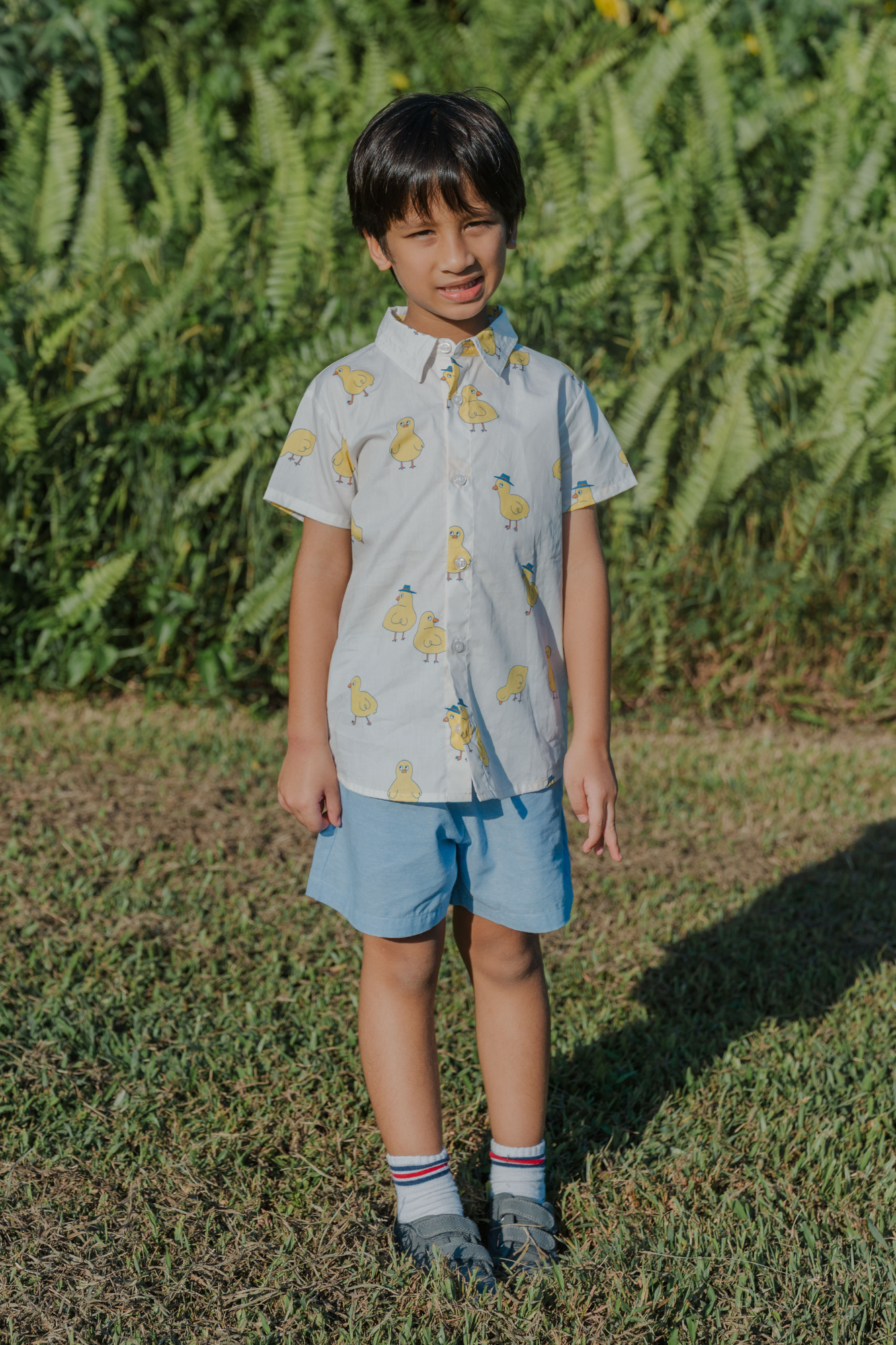 Chicks Cream Collared Shirt