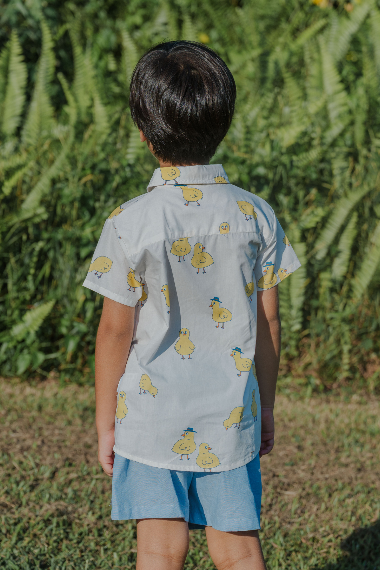 Chicks Cream Collared Shirt