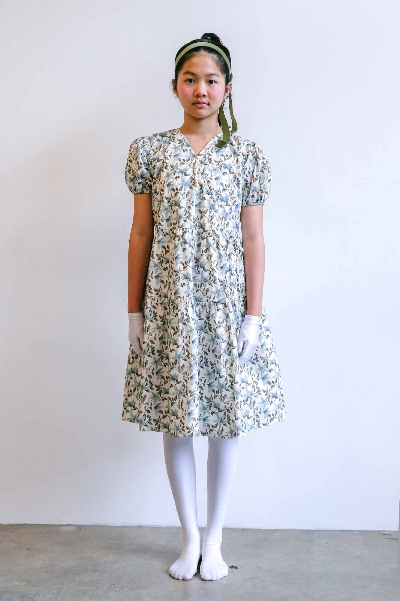Himalayan Poppy Liberty Anna Wrap Dress