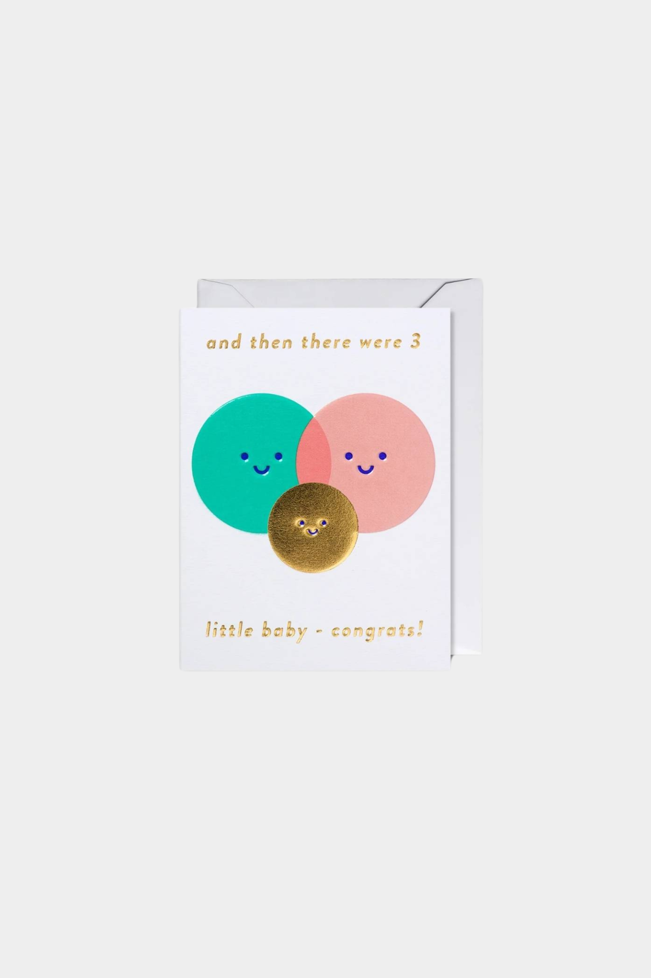 And Then There Were Three Mini Card