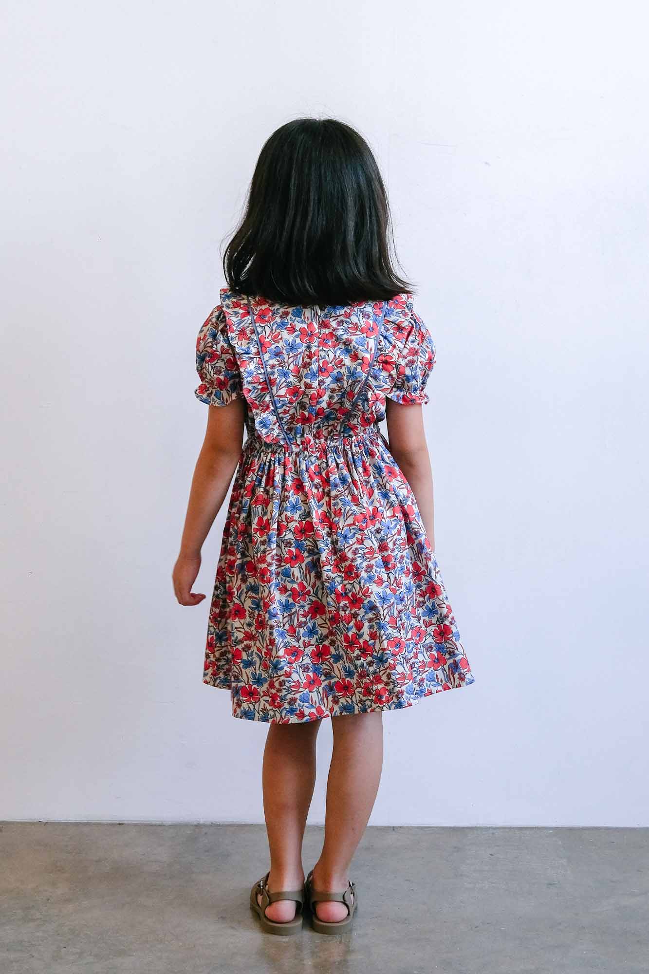Periwinkle Patch Zoe Dress