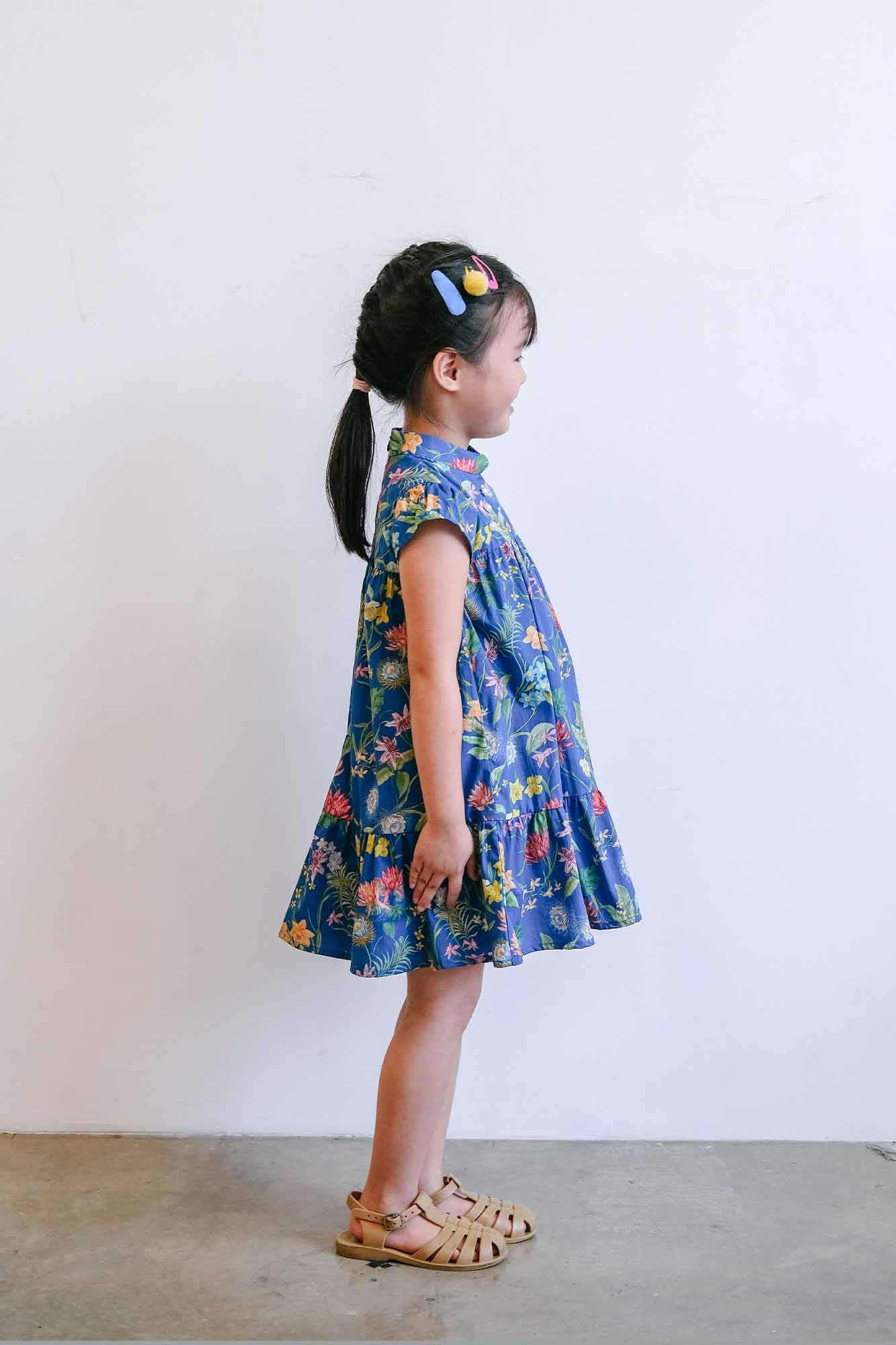 Moonlit Garden Daphne Cheongsam