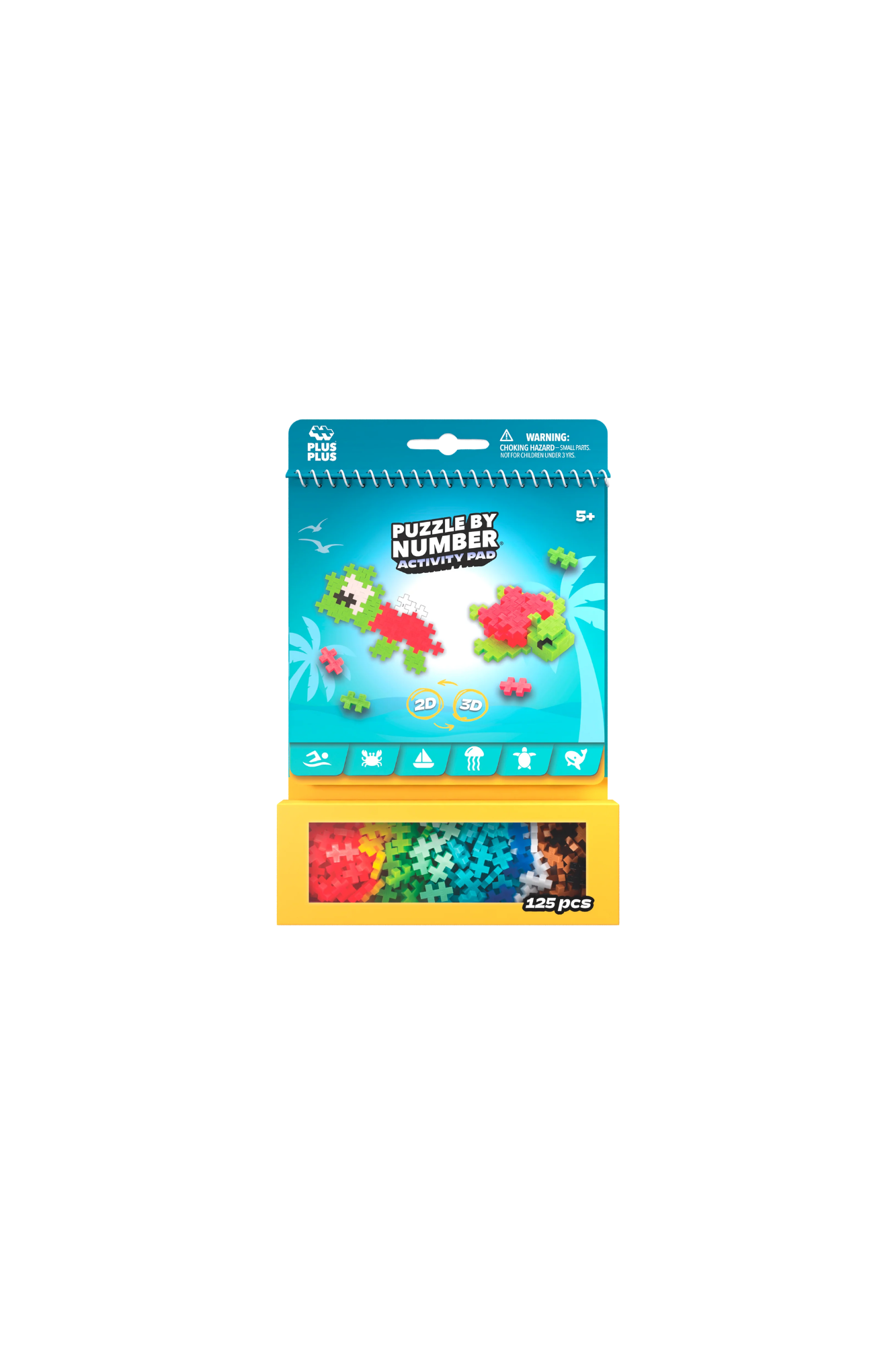 PLUS-PLUS Activity Pad - Ocean